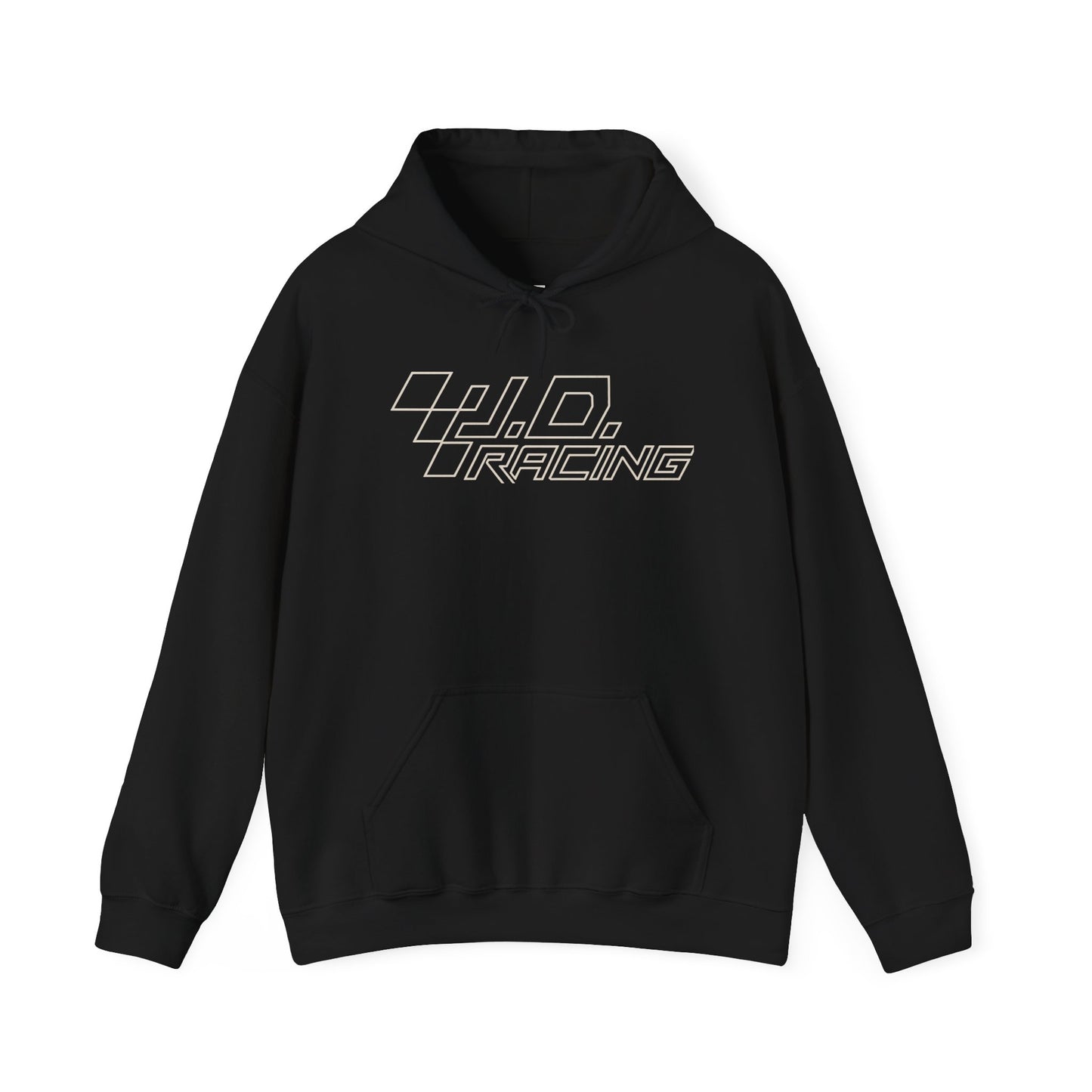 Throttle Down Focus Up | J.D. Racing Hooded Sweatshirt