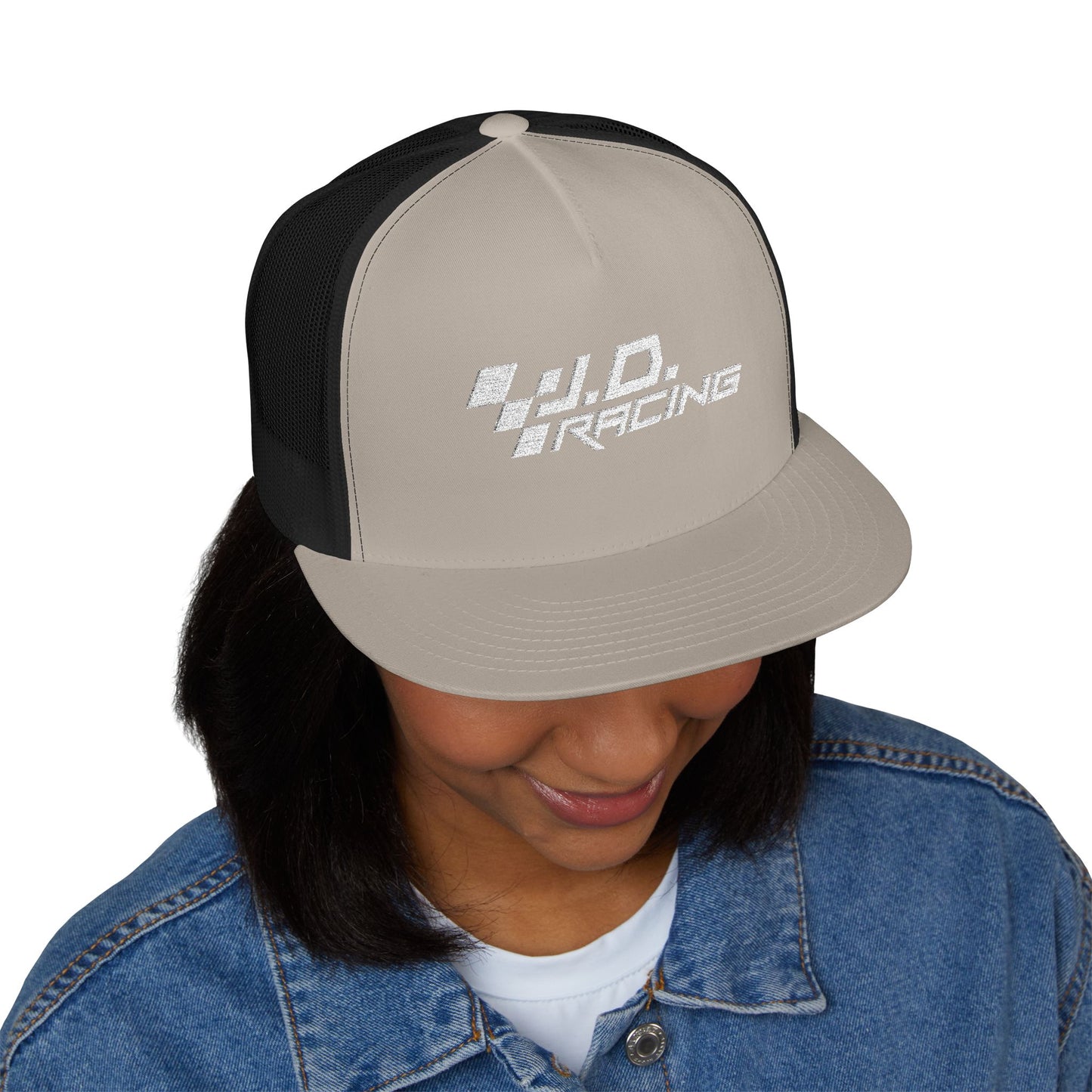 I.D. Racing Trucker Cap | Embroidered