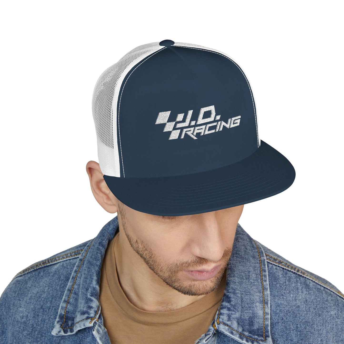 I.D. Racing Trucker Cap | Embroidered