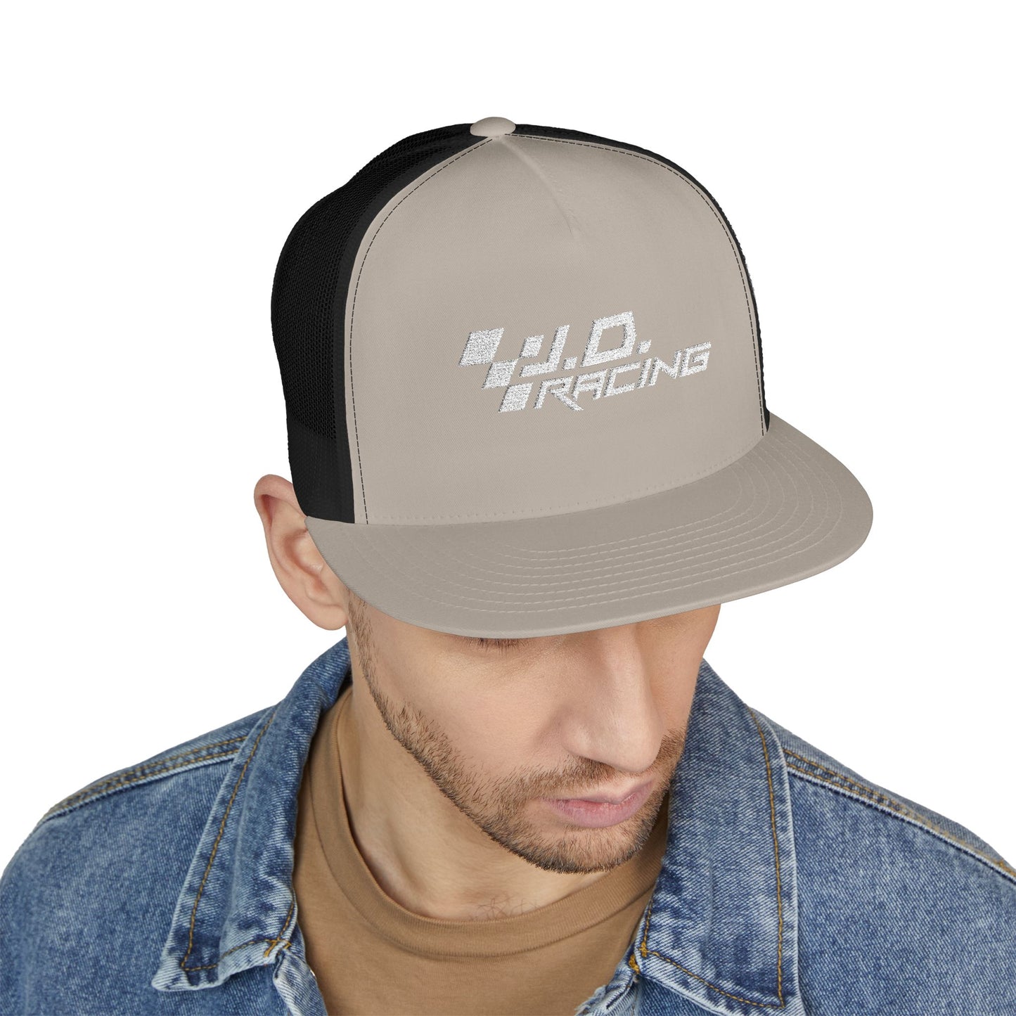 I.D. Racing Trucker Cap | Embroidered