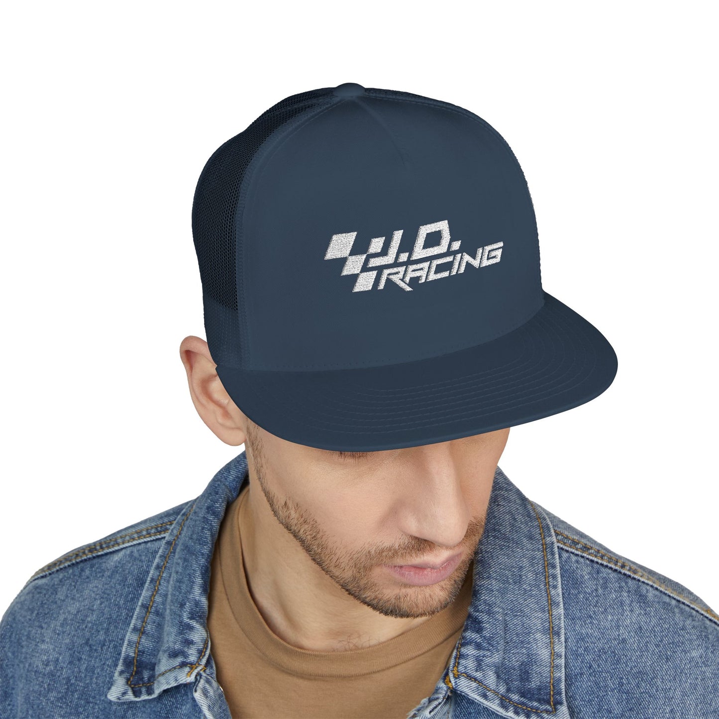 I.D. Racing Trucker Cap | Embroidered