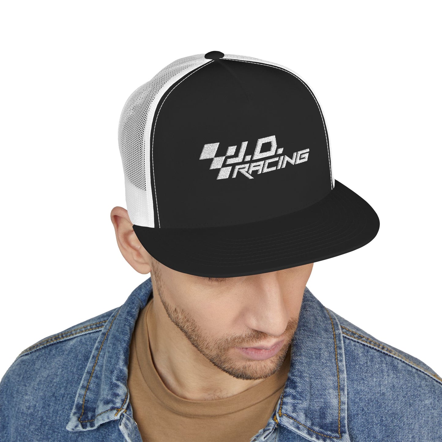 I.D. Racing Trucker Cap | Embroidered