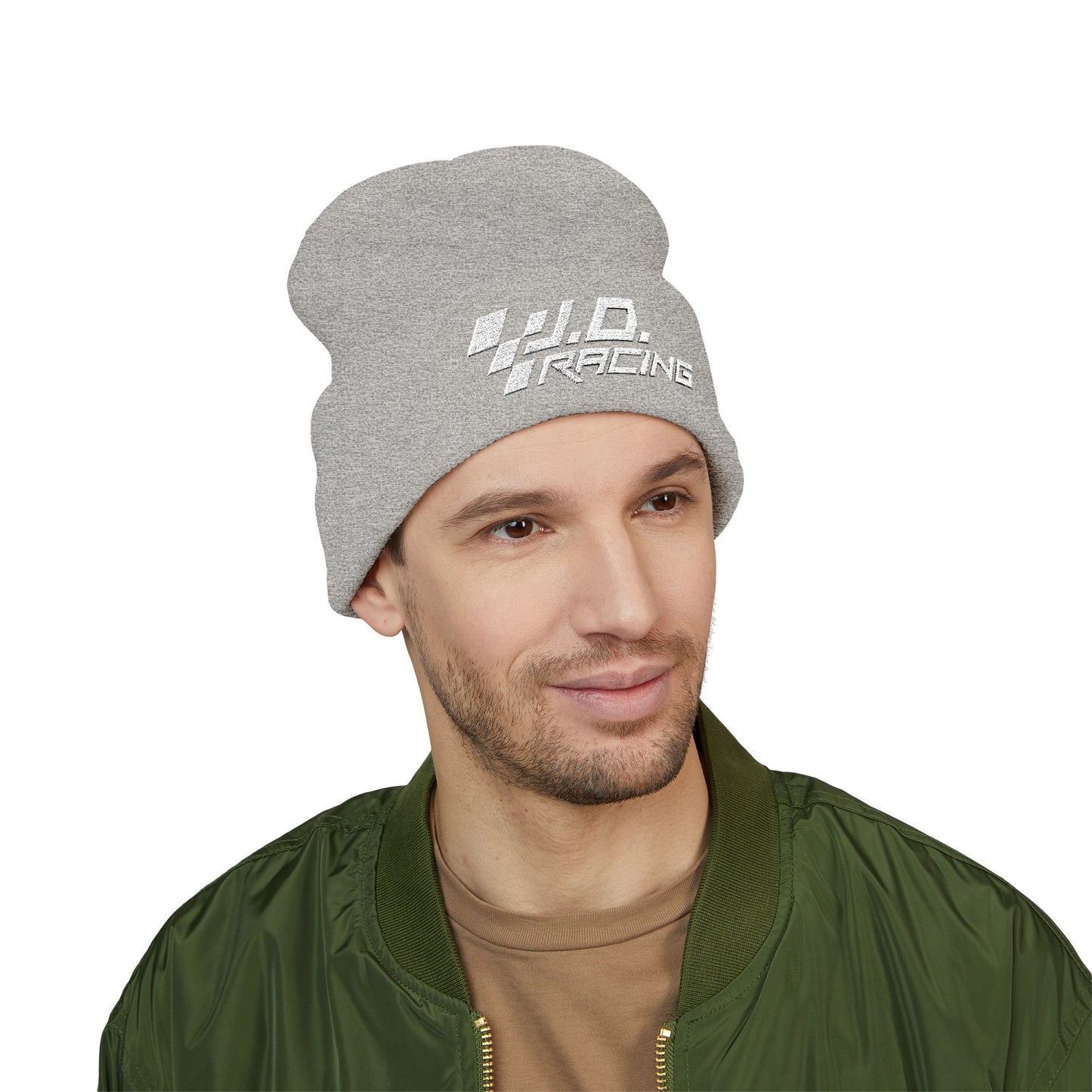 J.D.Racing Cuffed Beanie