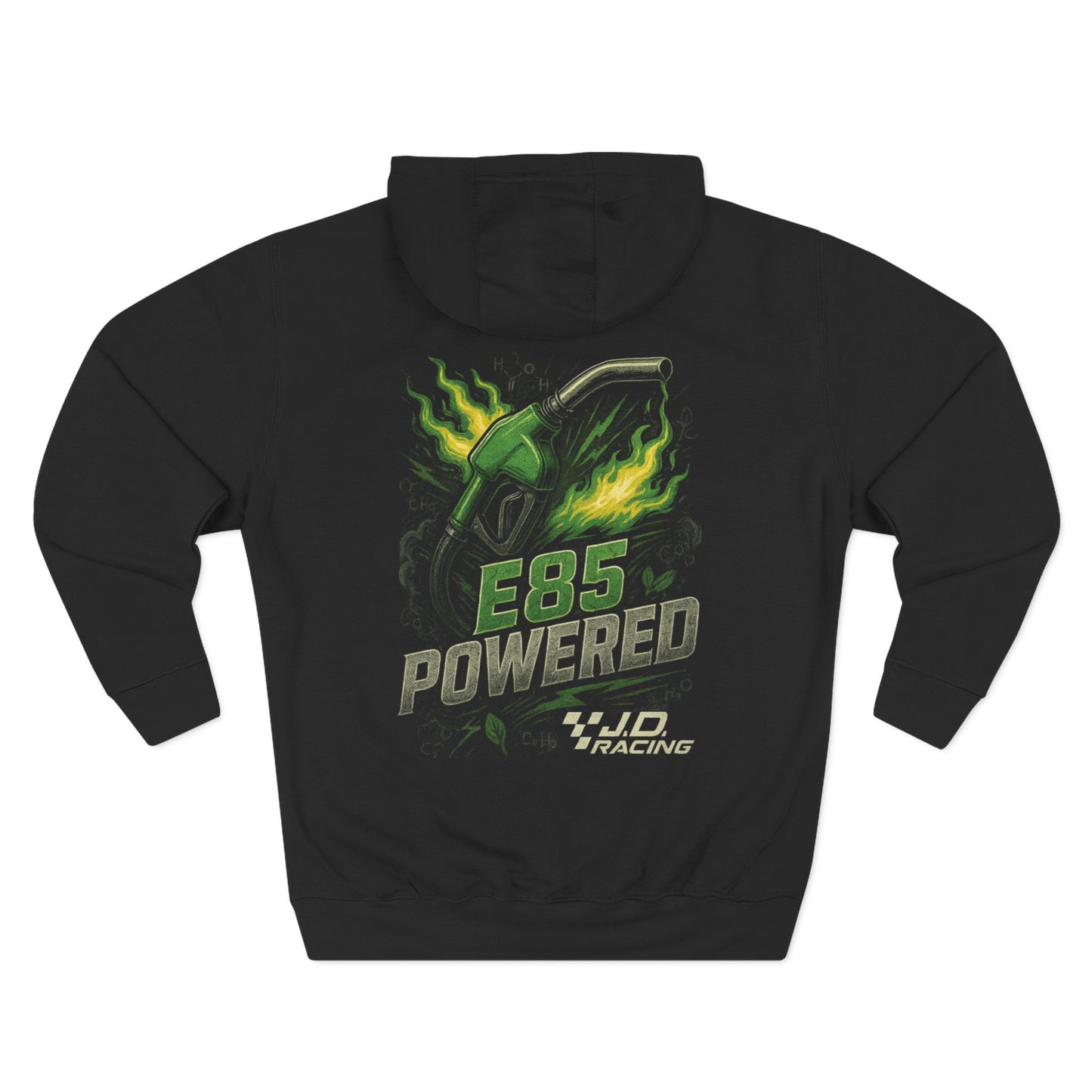 E85 Powered Graphic Hoodie | J.D. Racing