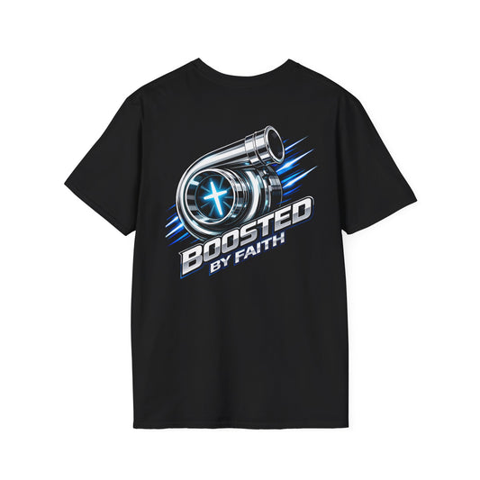 Boosted by Faith Racing T-Shirt — J.D. Racing