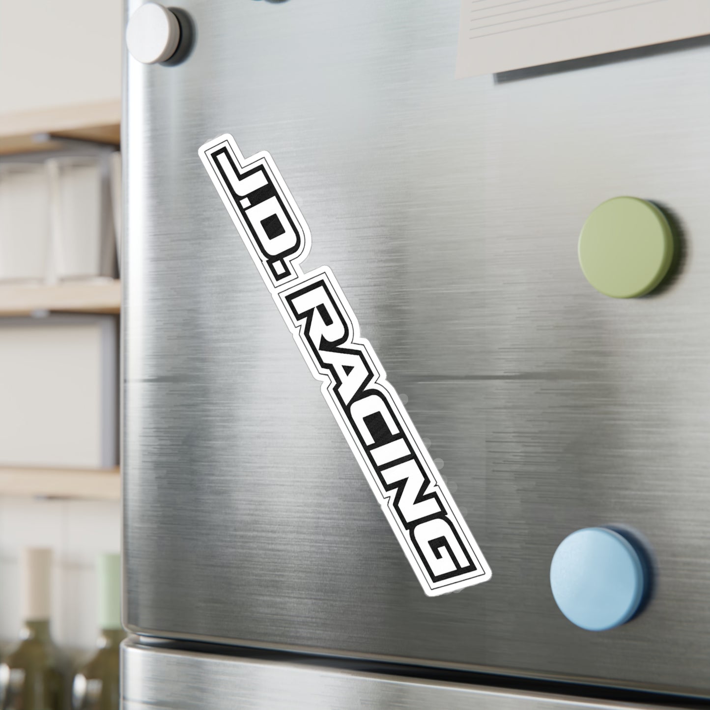 J.D. Racing Window Decal —  (8x10”)