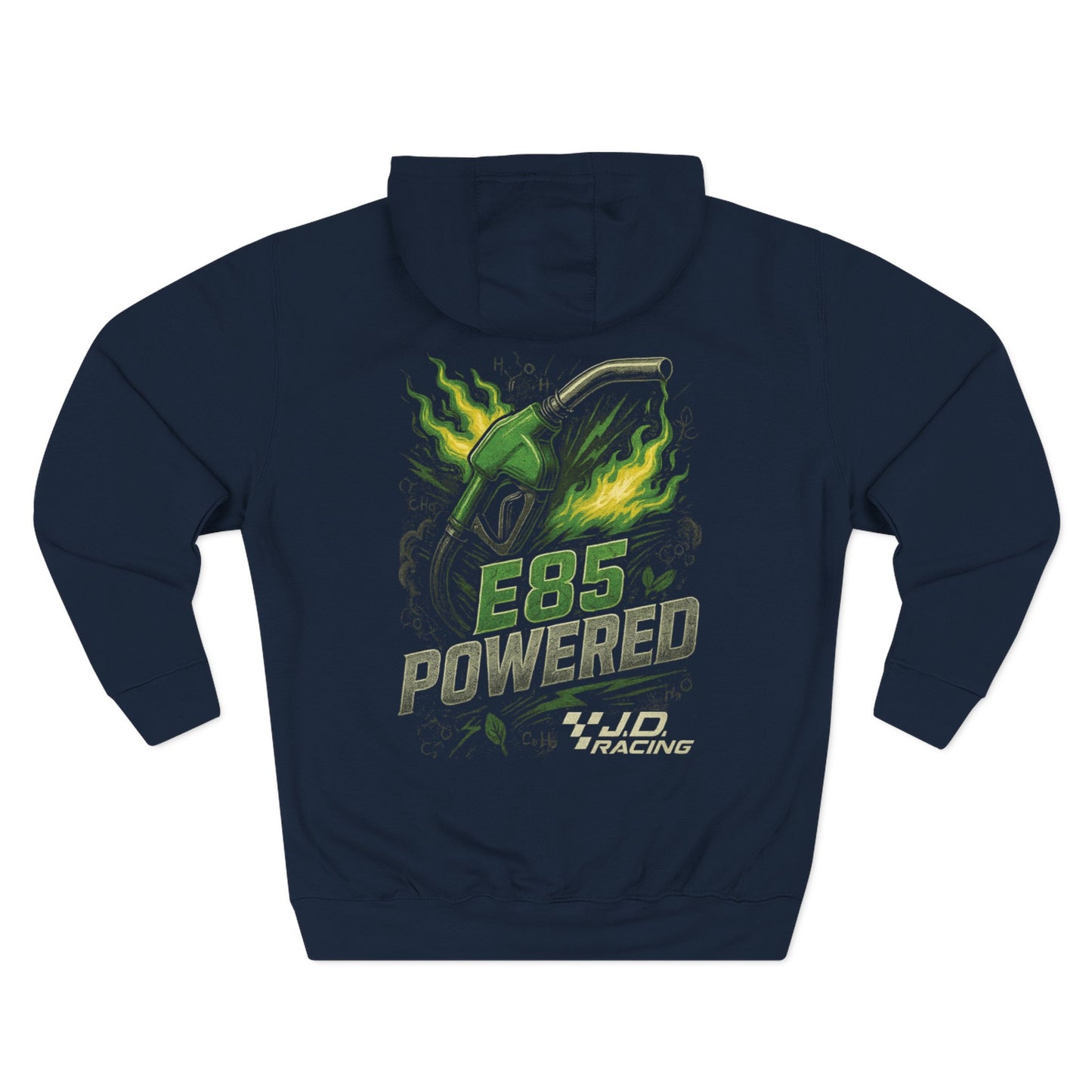 E85 Powered Graphic Hoodie | J.D. Racing