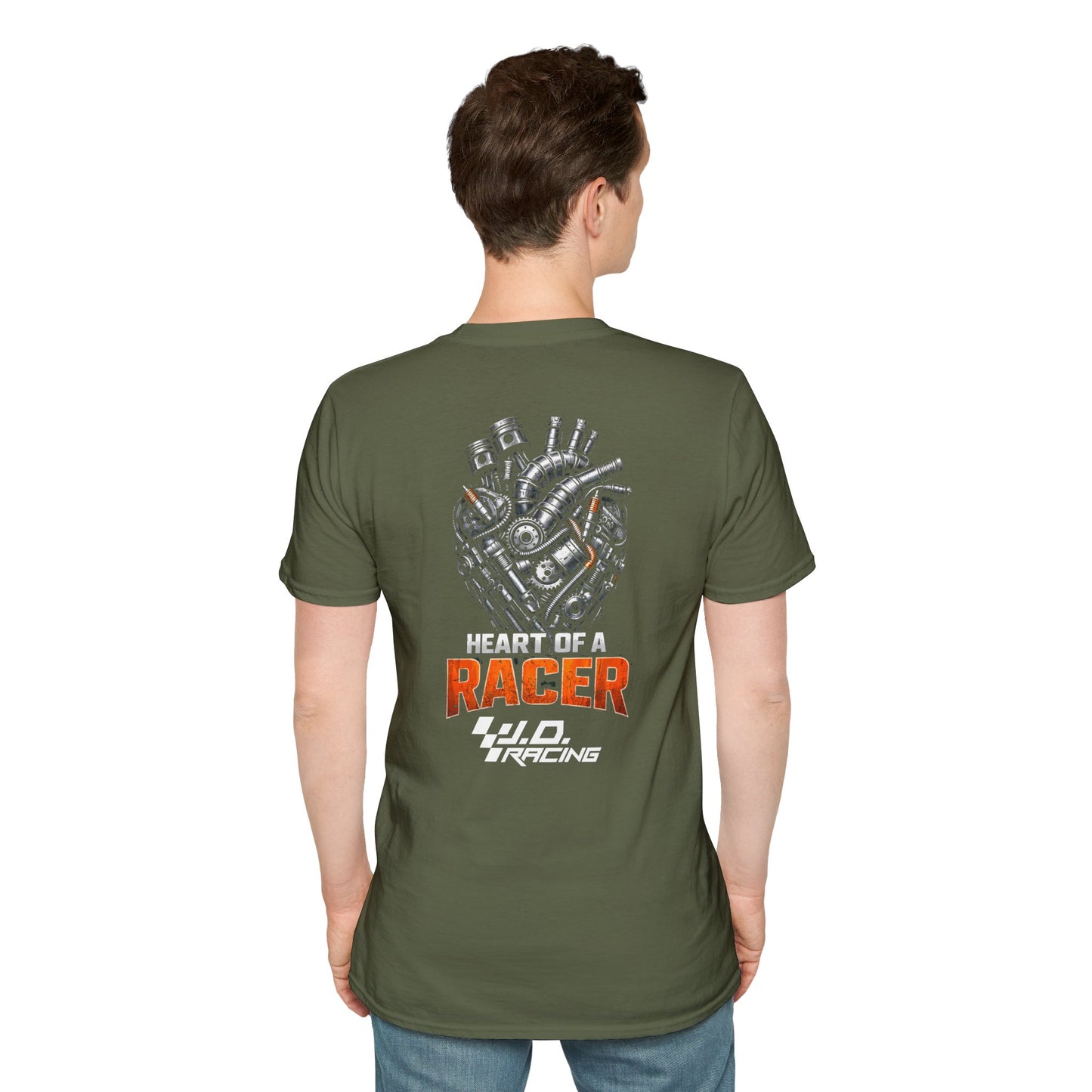 “Heart of a Racer” |J.D. Racing Graphic T-Shirt