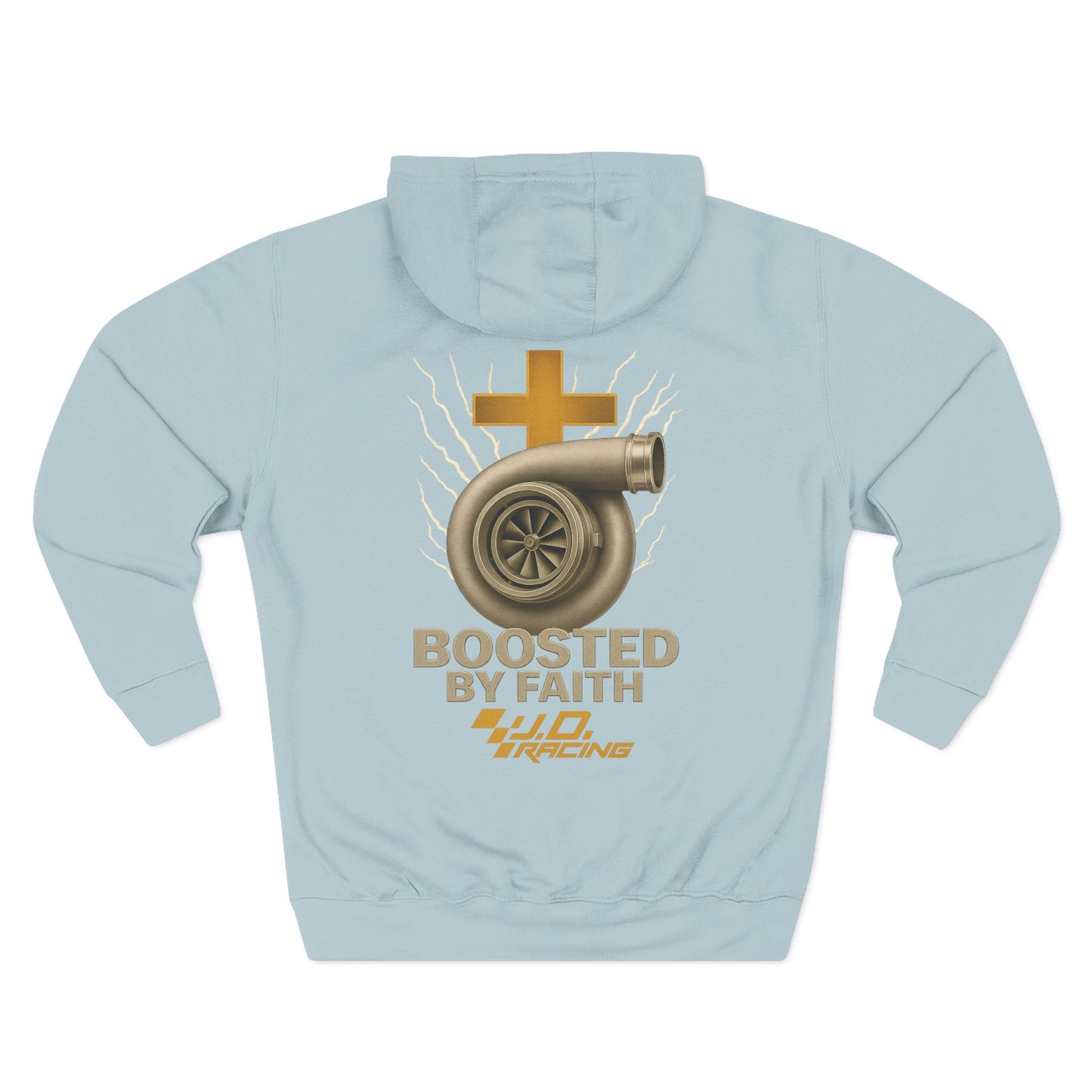 Boosted By Faith Graphic Hoodie | J.D. Racing