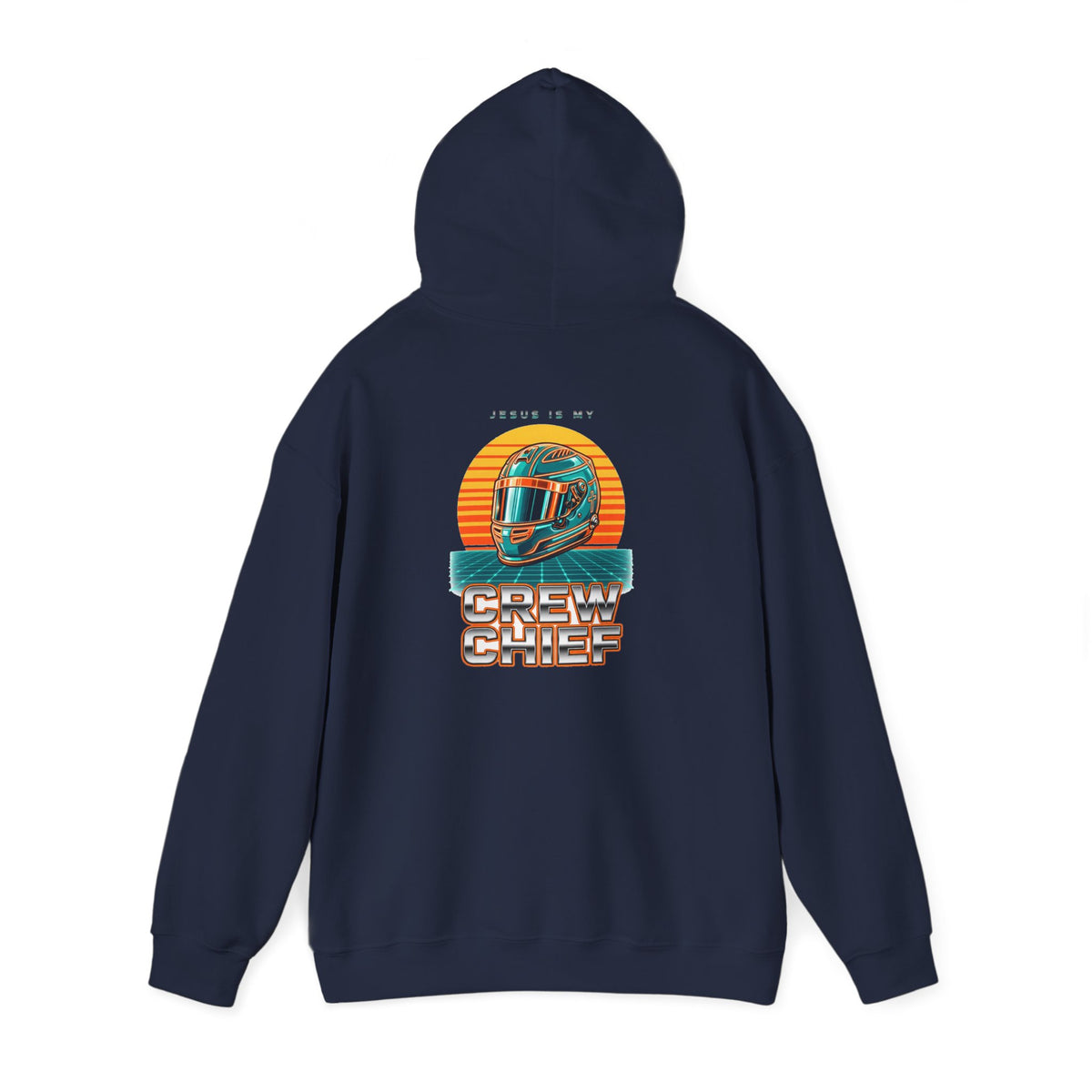 Jesus Is My Crew Chief Hoodie | J.D. Racing