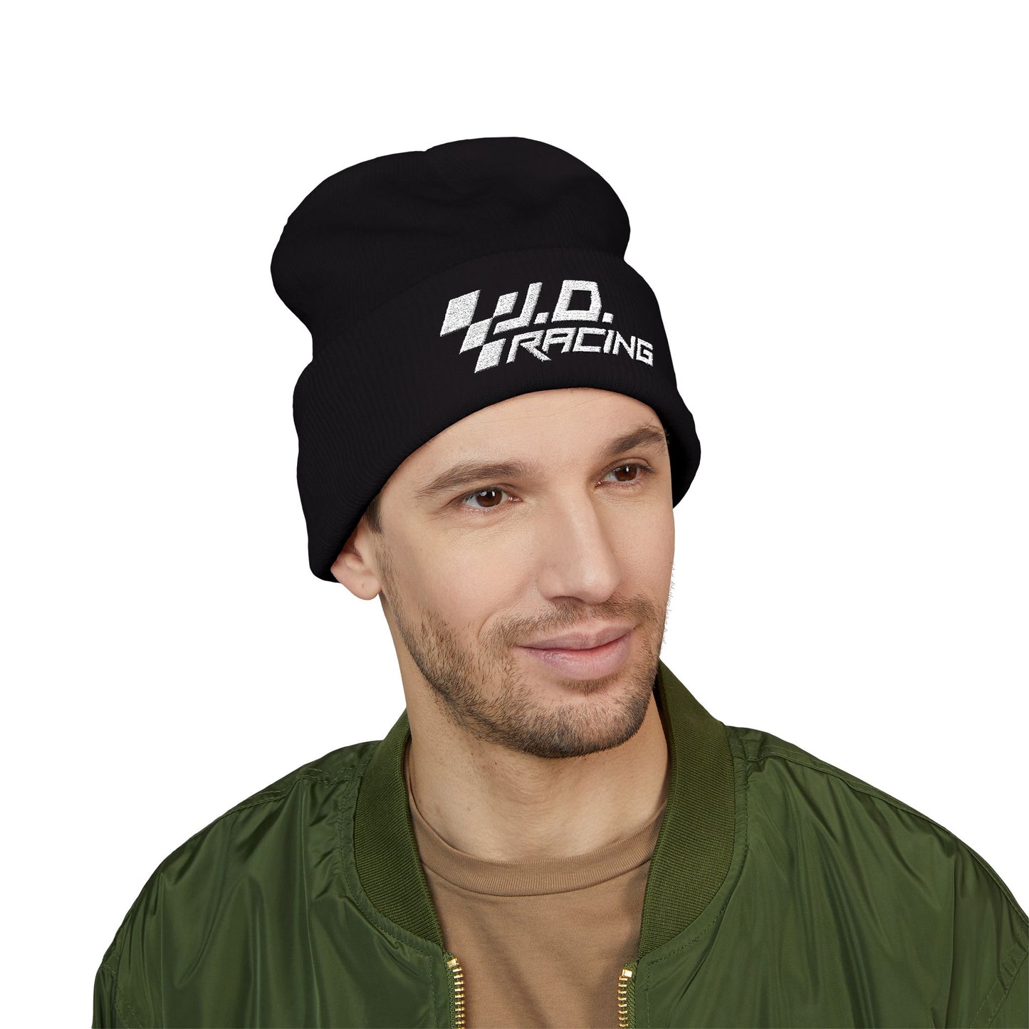 J.D.Racing Cuffed Beanie