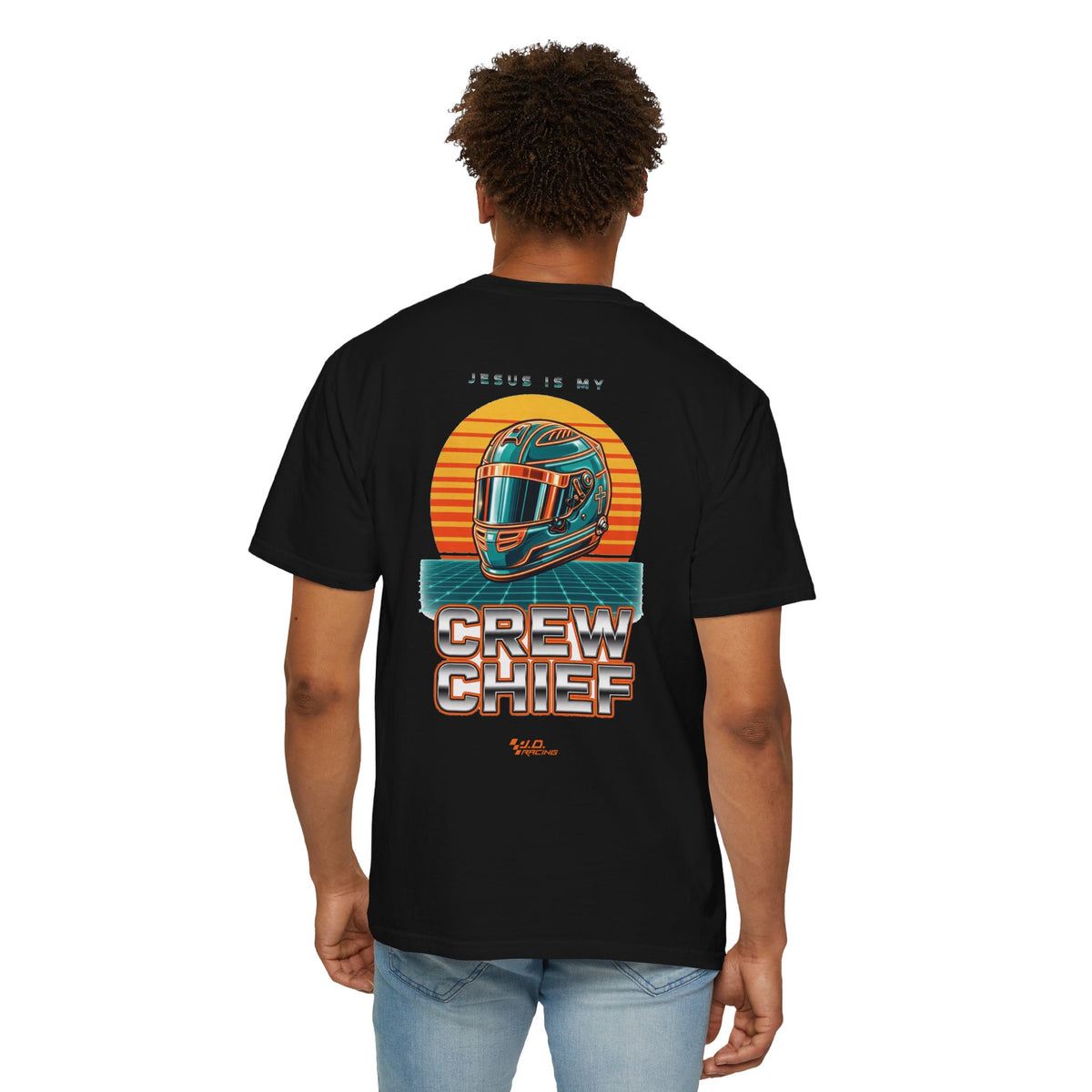 Jesus Is My Crew Chief Shirt — J.D. Racing