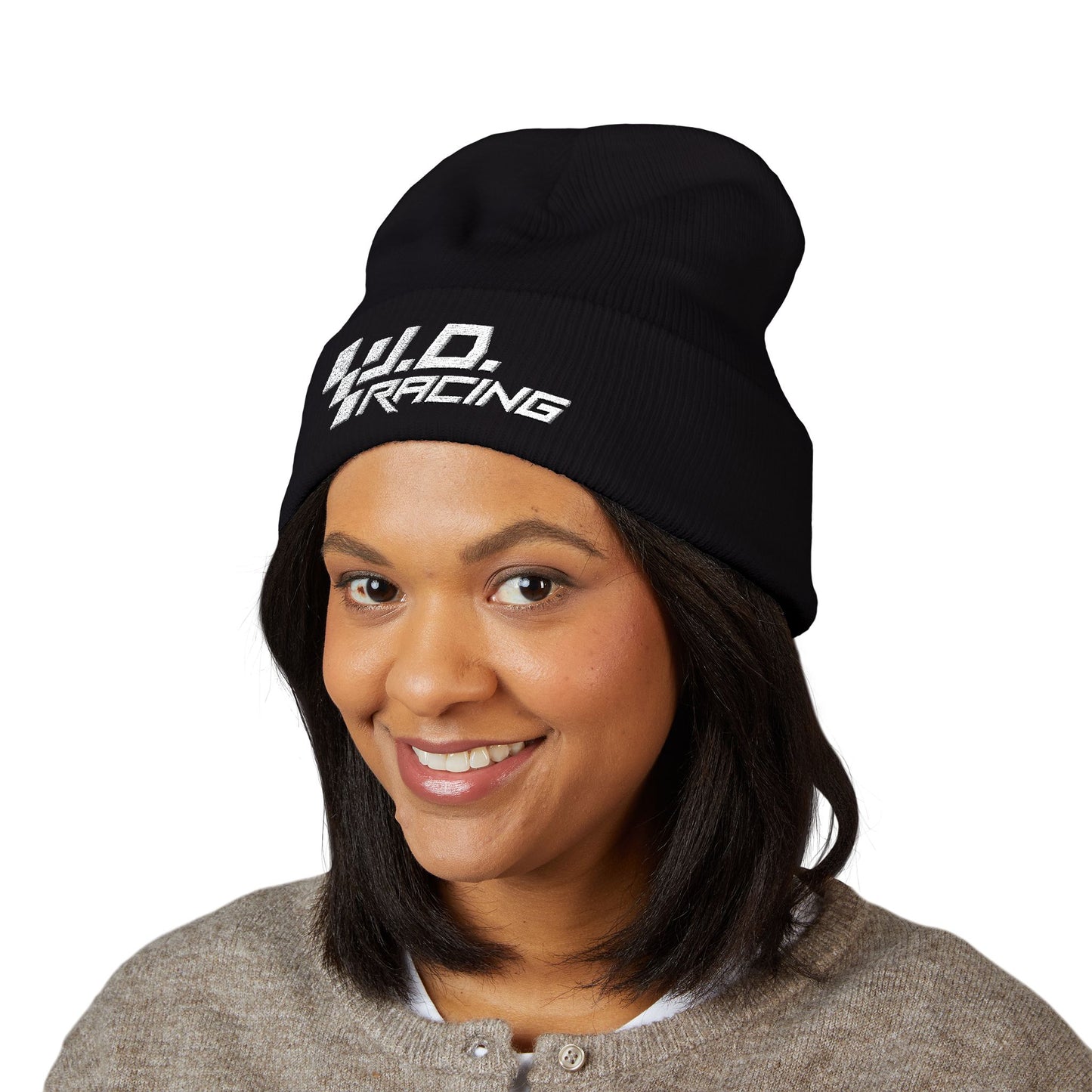 J.D.Racing Cuffed Beanie