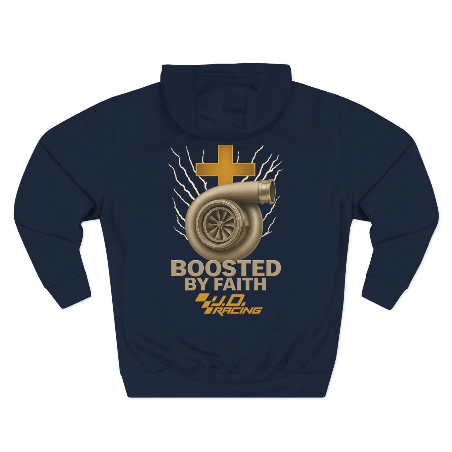 Boosted By Faith Graphic Hoodie | J.D. Racing