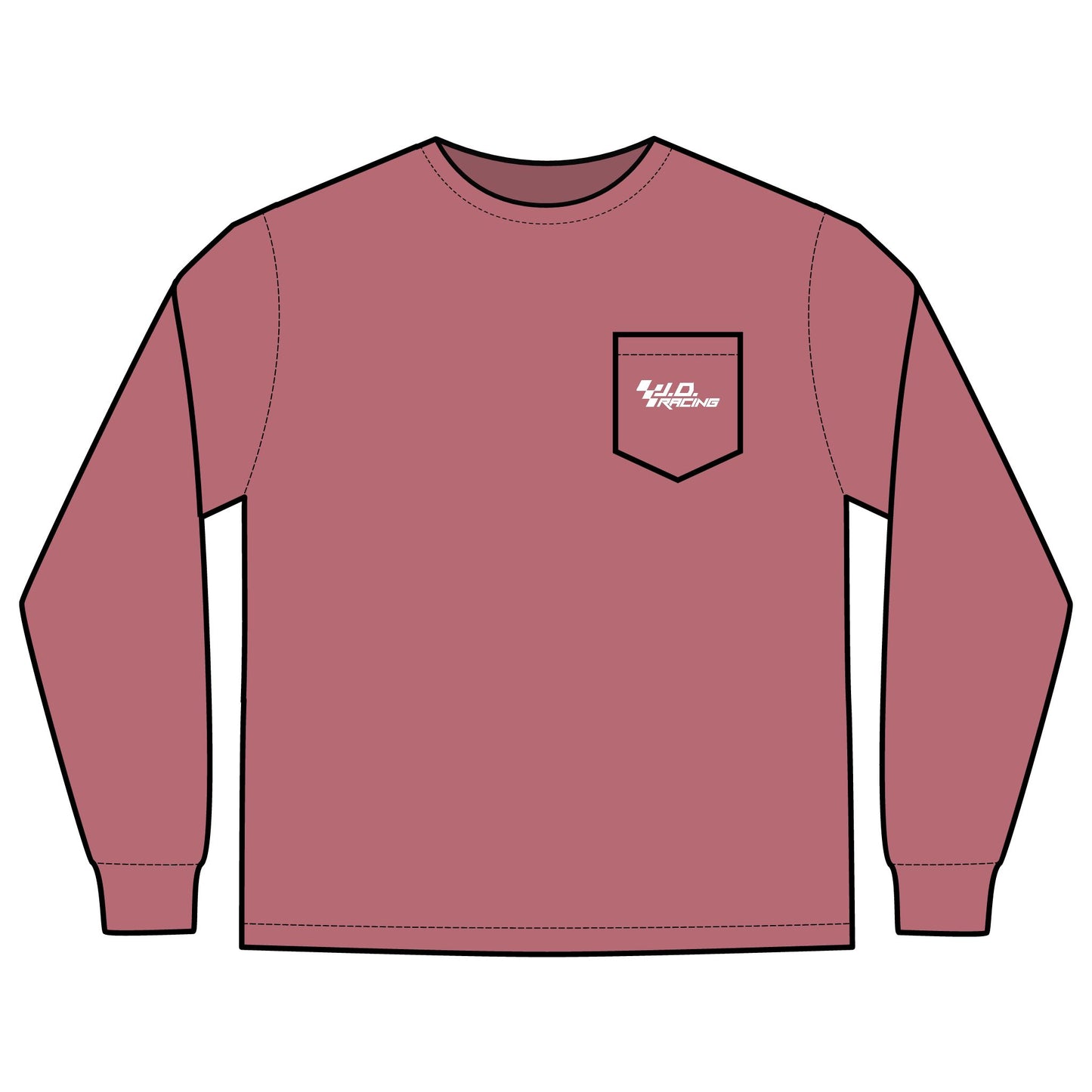 Boost & Blessings Front Pocket Long Sleeve | J.D. Racing