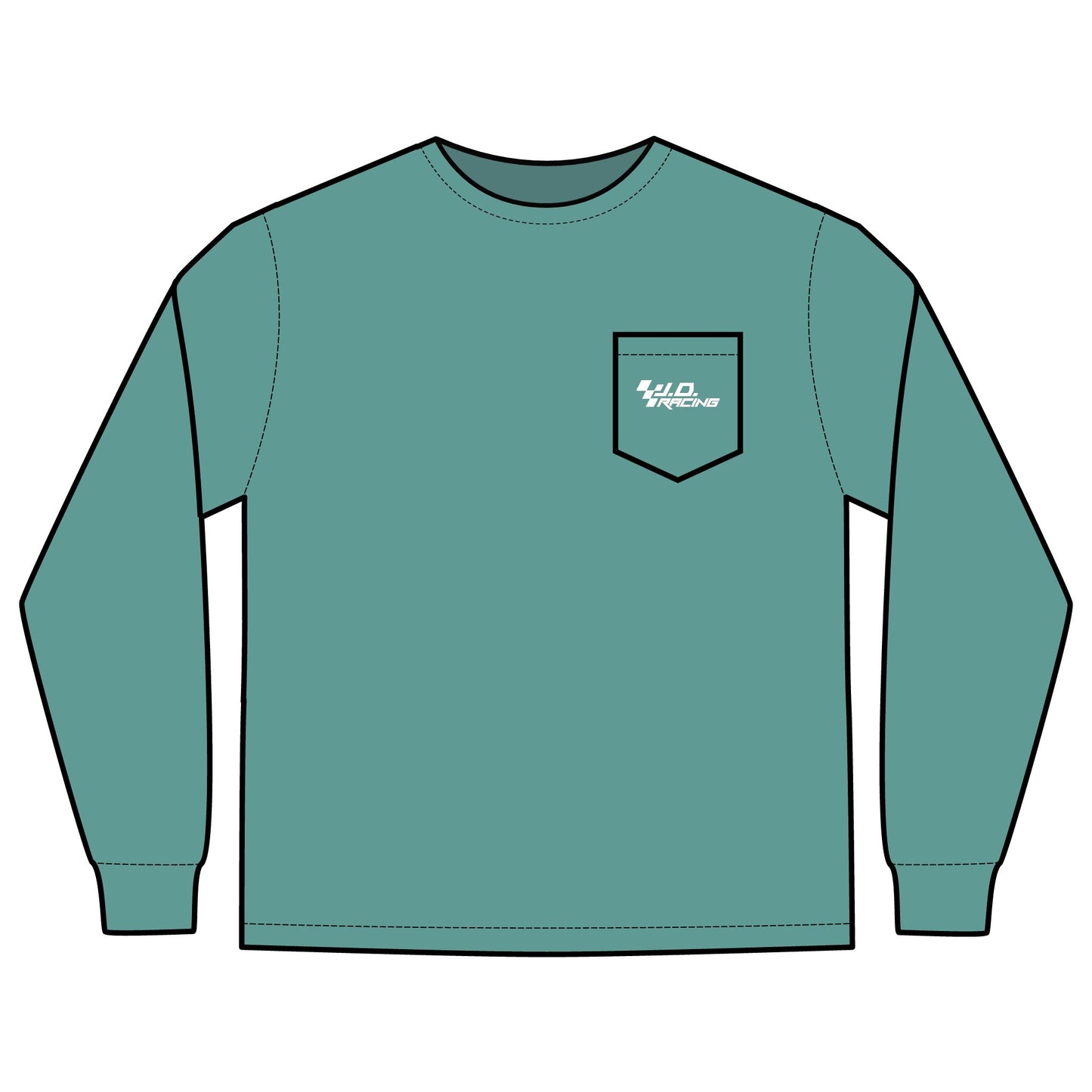 Boost & Blessings Front Pocket Long Sleeve | J.D. Racing
