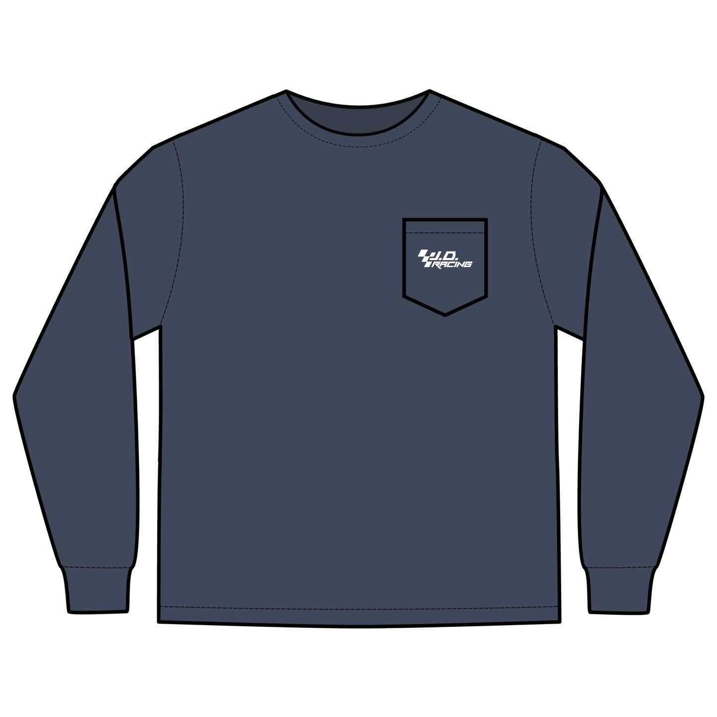 Boost & Blessings Front Pocket Long Sleeve | J.D. Racing
