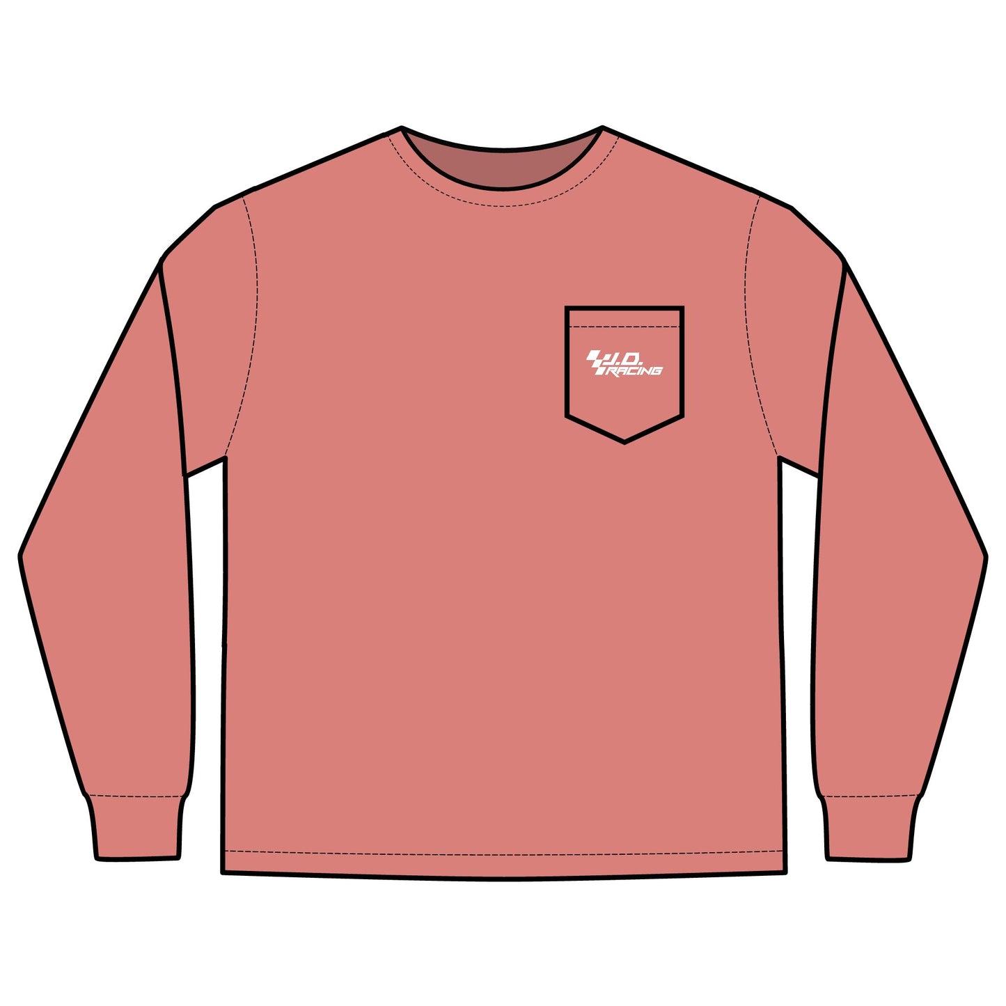 Boost & Blessings Front Pocket Long Sleeve | J.D. Racing
