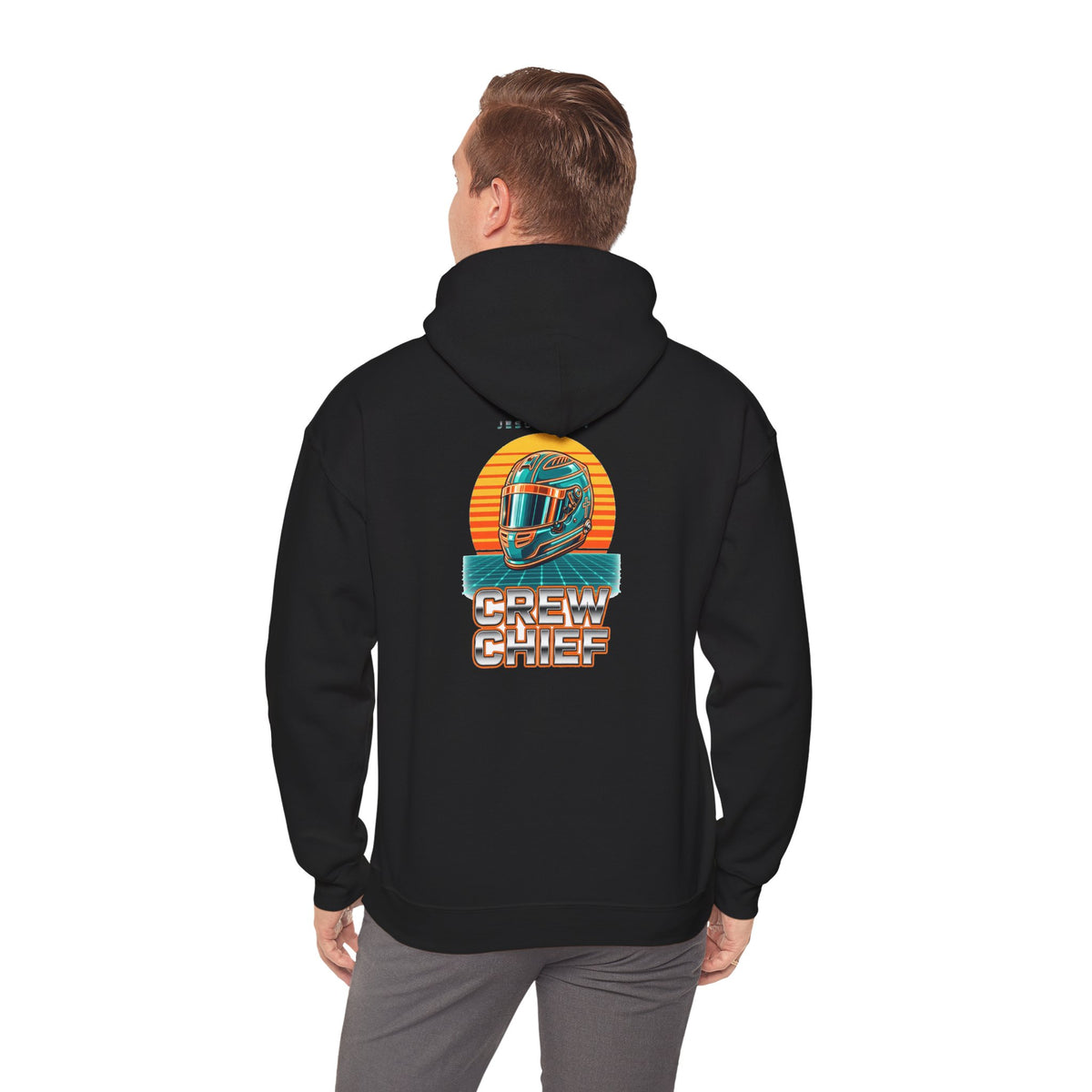 Jesus Is My Crew Chief Hoodie | J.D. Racing