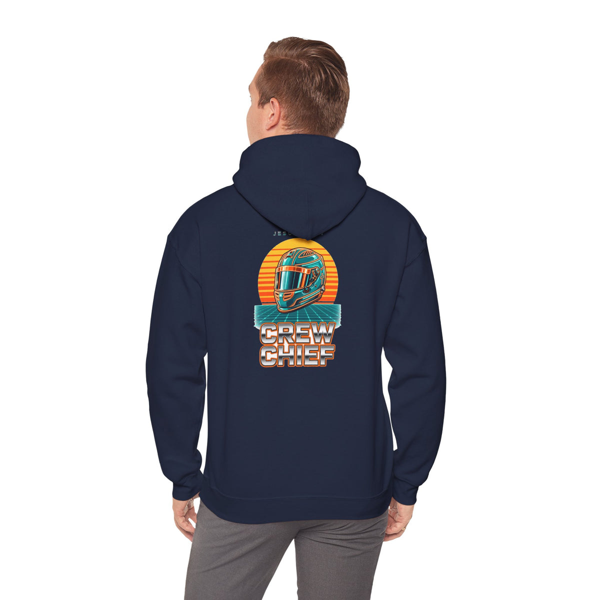 Jesus Is My Crew Chief Hoodie | J.D. Racing