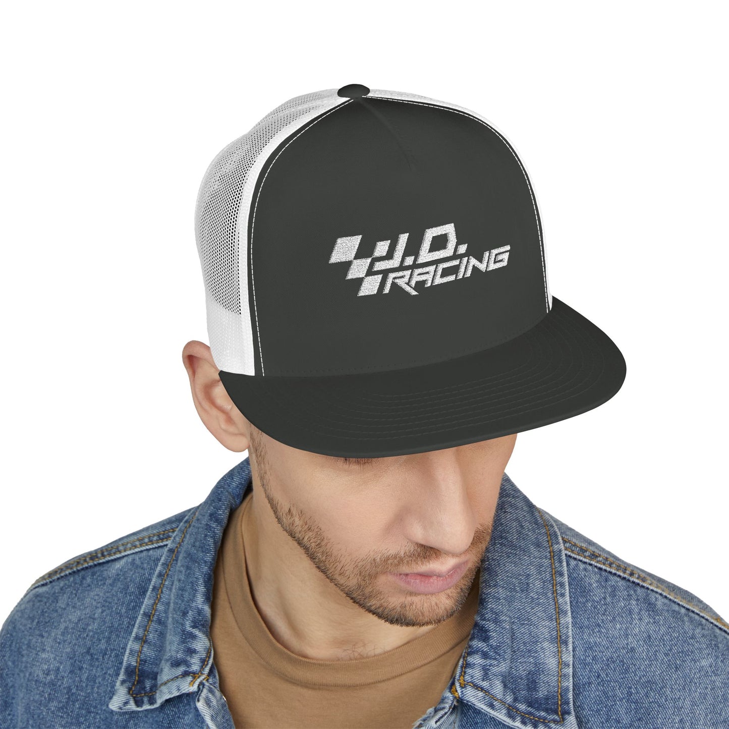 I.D. Racing Trucker Cap | Embroidered
