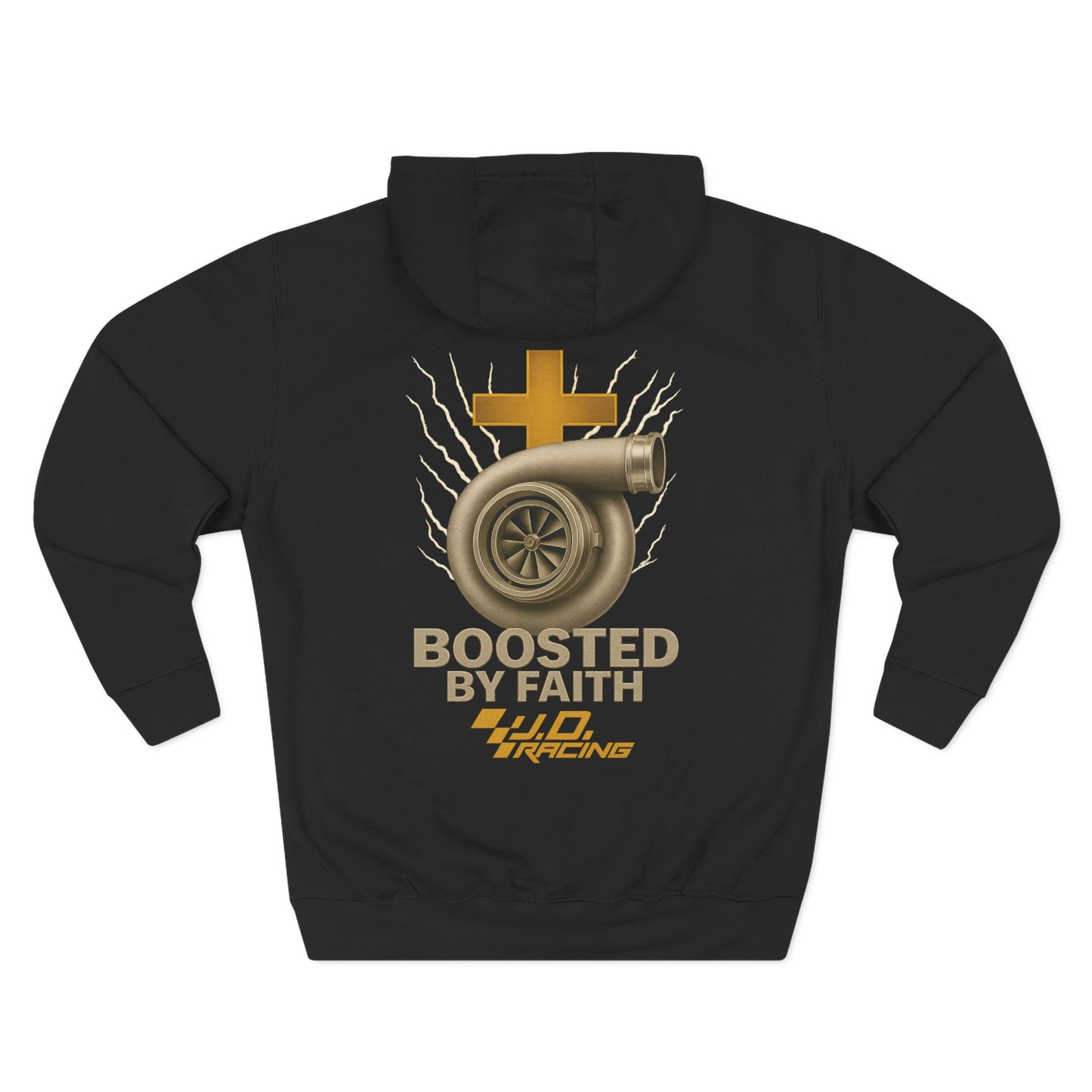 Boosted By Faith Graphic Hoodie | J.D. Racing