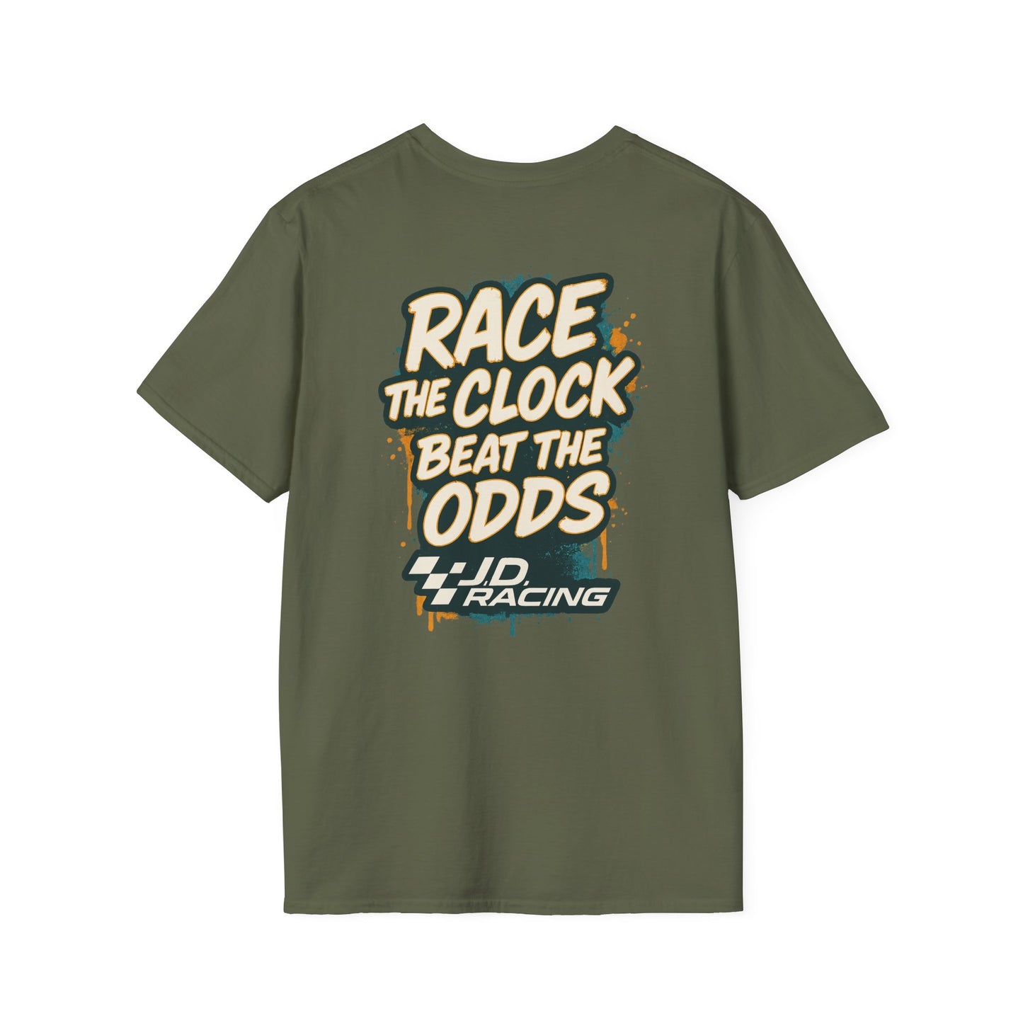 Race The Clock Beat The Odds Shirt | J.D. Racing
