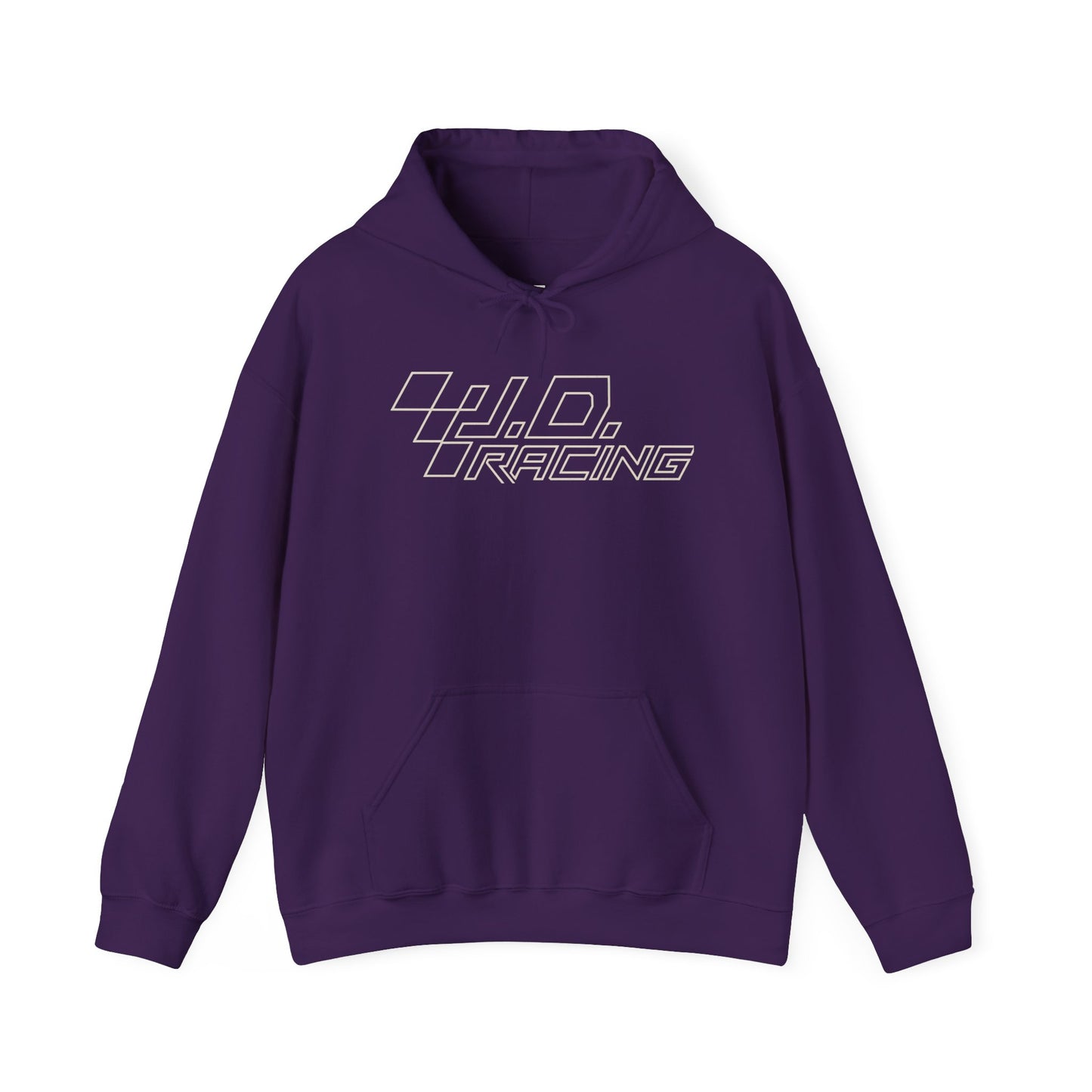 Throttle Down Focus Up | J.D. Racing Hooded Sweatshirt