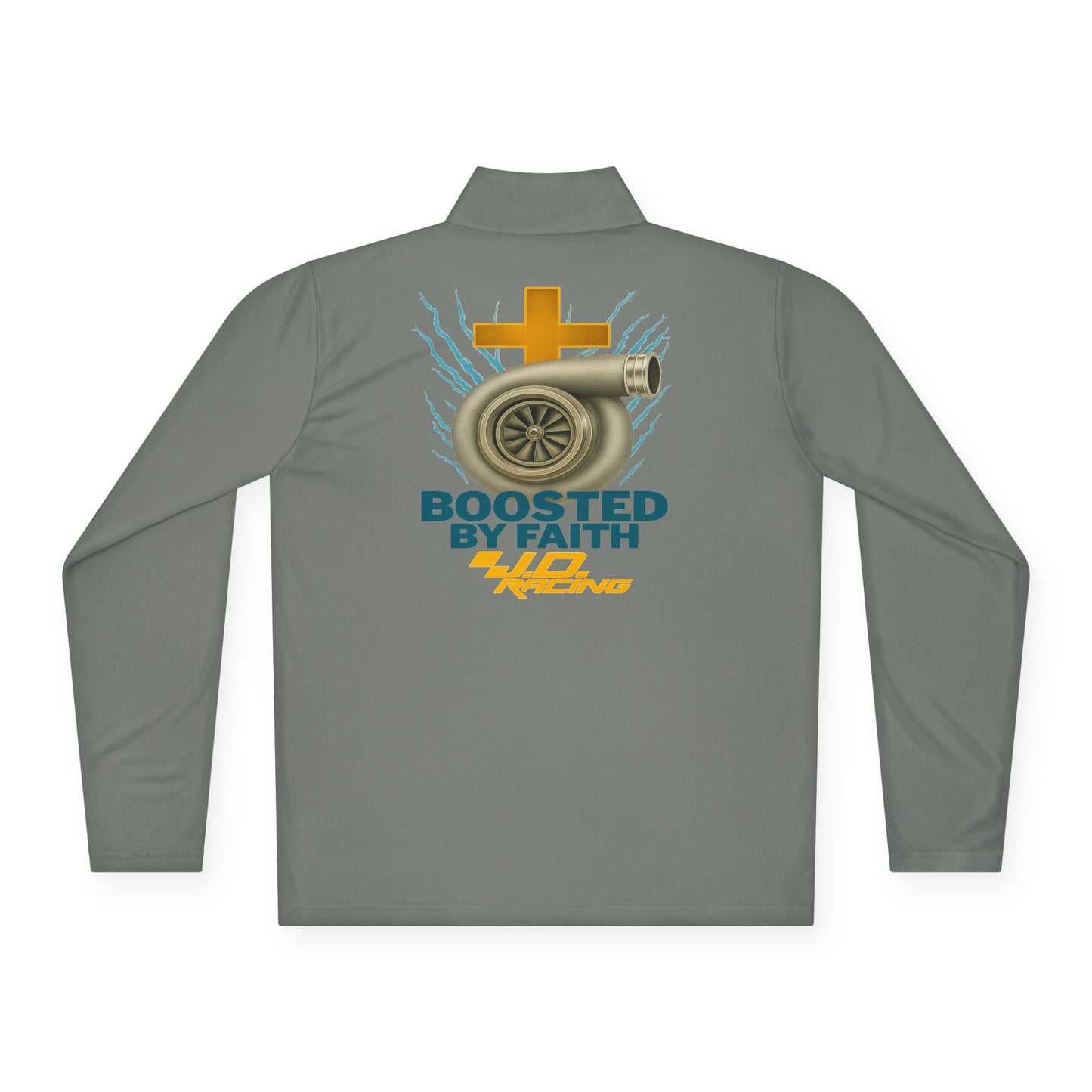 Boosted By Faith Quarter-Zip Pullover | J.D. Racing