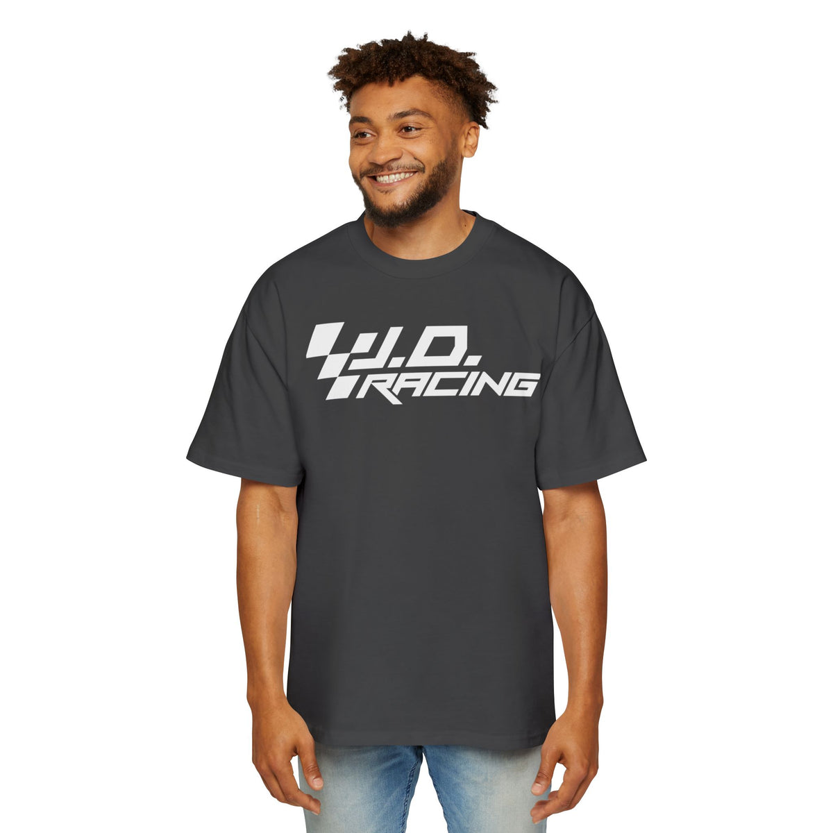 Boosted By Faith Men's Heavy Oversized T-Shirt | J.D. Racing