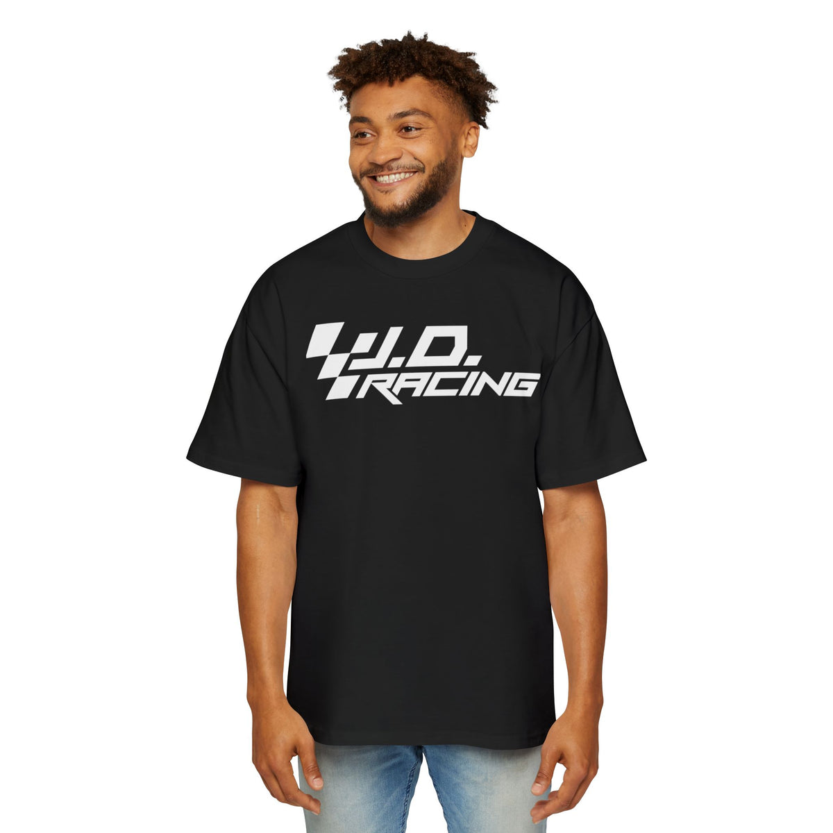 Boosted By Faith Men's Heavy Oversized T-Shirt | J.D. Racing