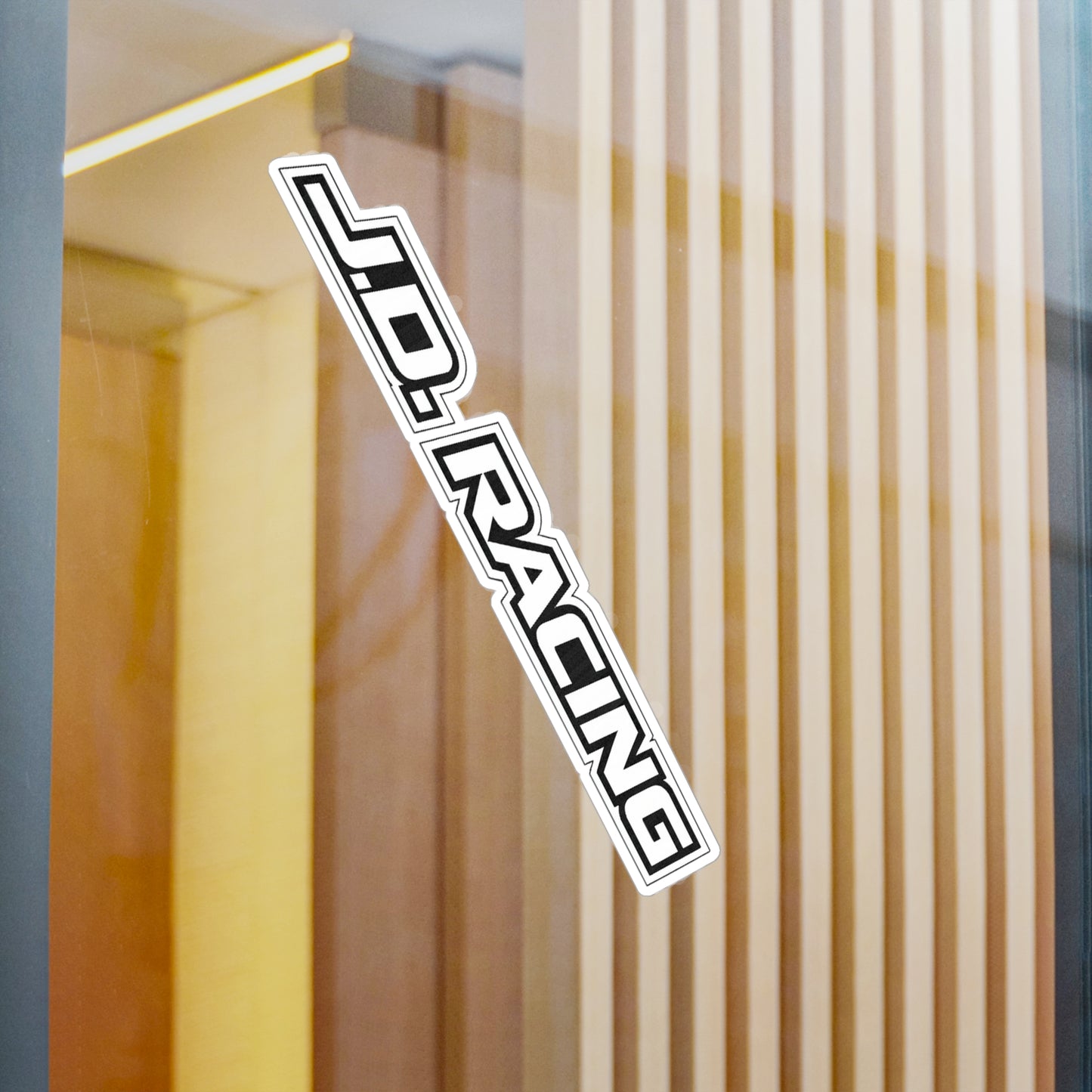 J.D. Racing Window Decal —  (8x10”)