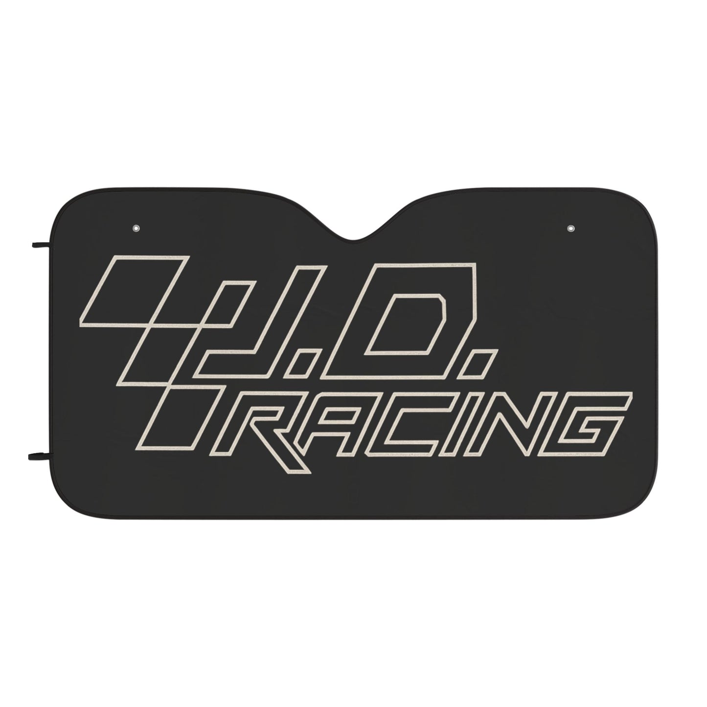 Car Sun Shade — "J.D. Racing" Windshield Heat Protector