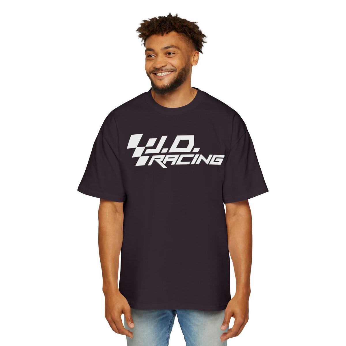 Boosted By Faith Men's Heavy Oversized T-Shirt | J.D. Racing