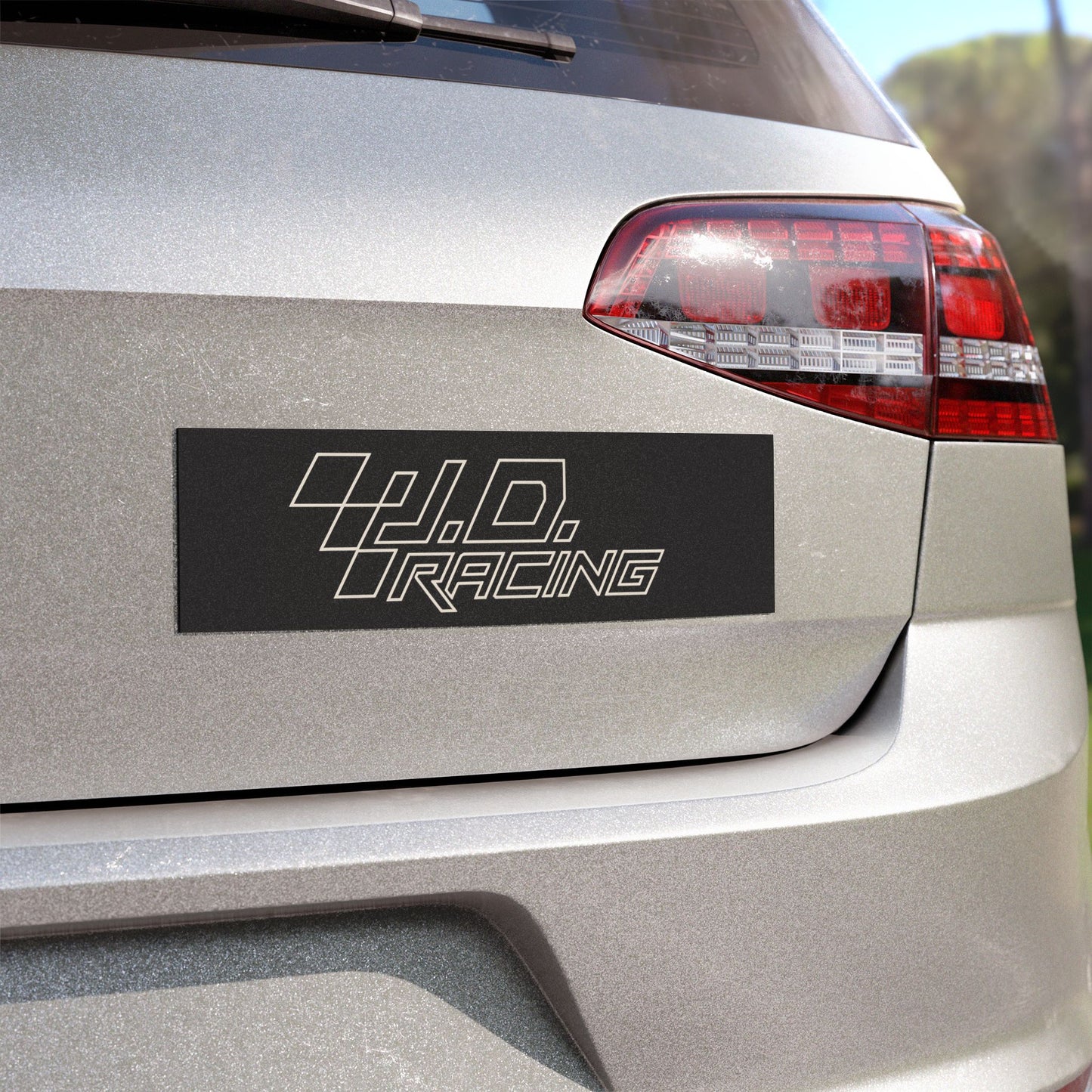 Car Magnet — J.D. Racing Logo