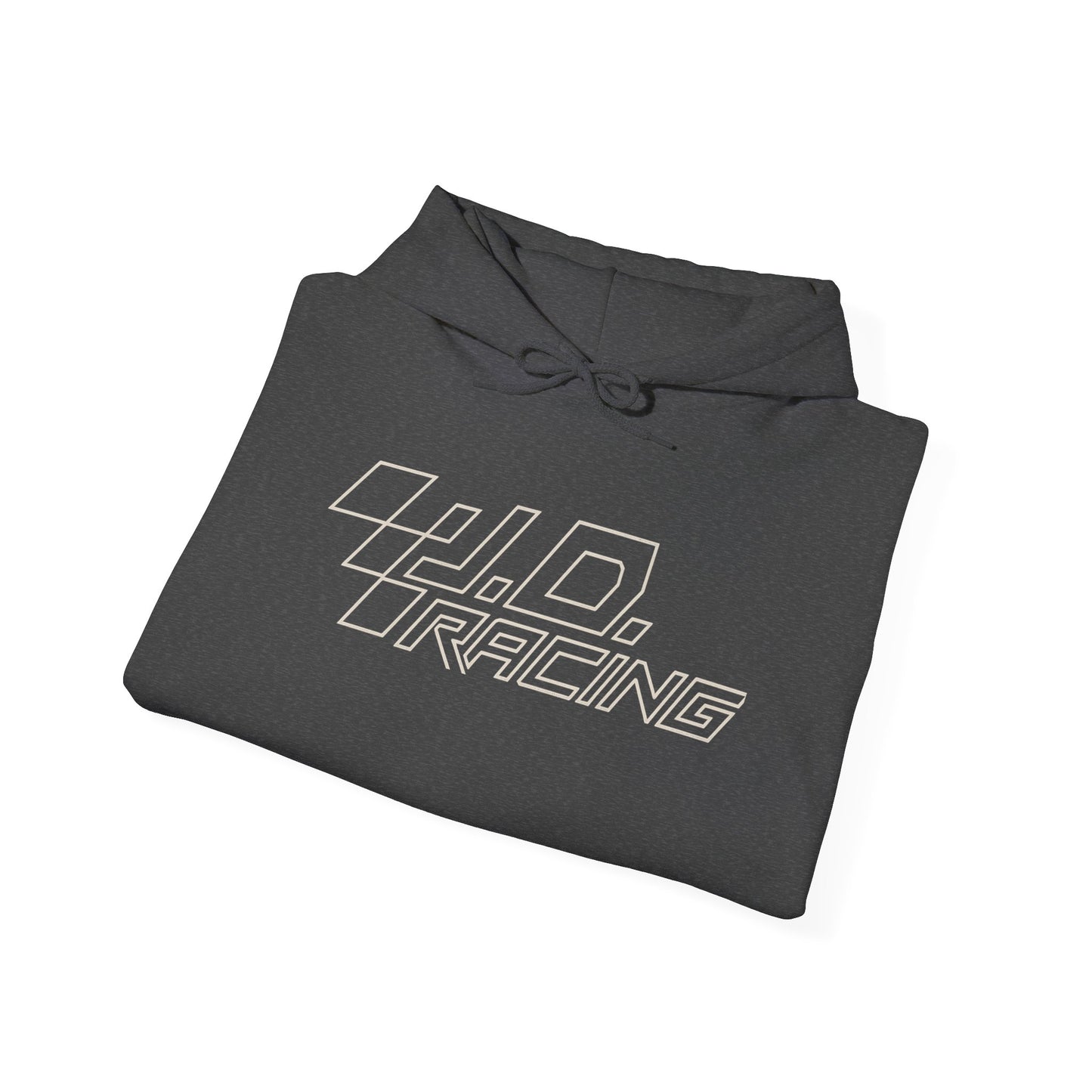 Throttle Down Focus Up | J.D. Racing Hooded Sweatshirt