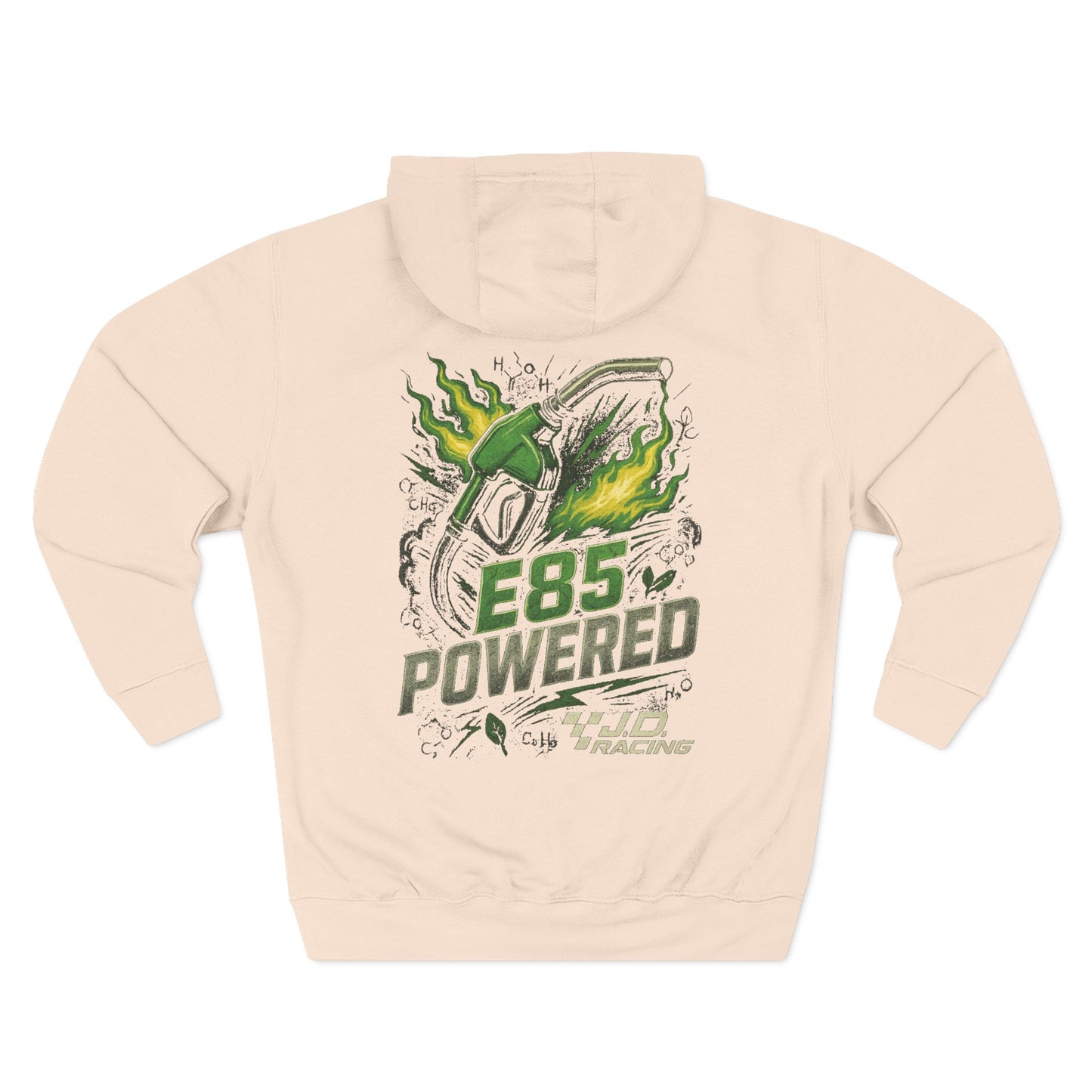 E85 Powered Graphic Hoodie | J.D. Racing