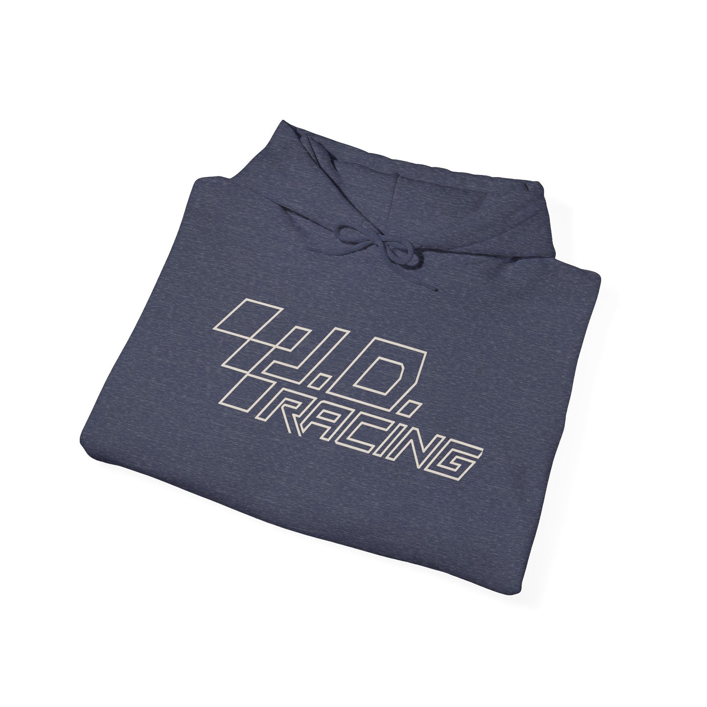 Throttle Down Focus Up | J.D. Racing Hooded Sweatshirt