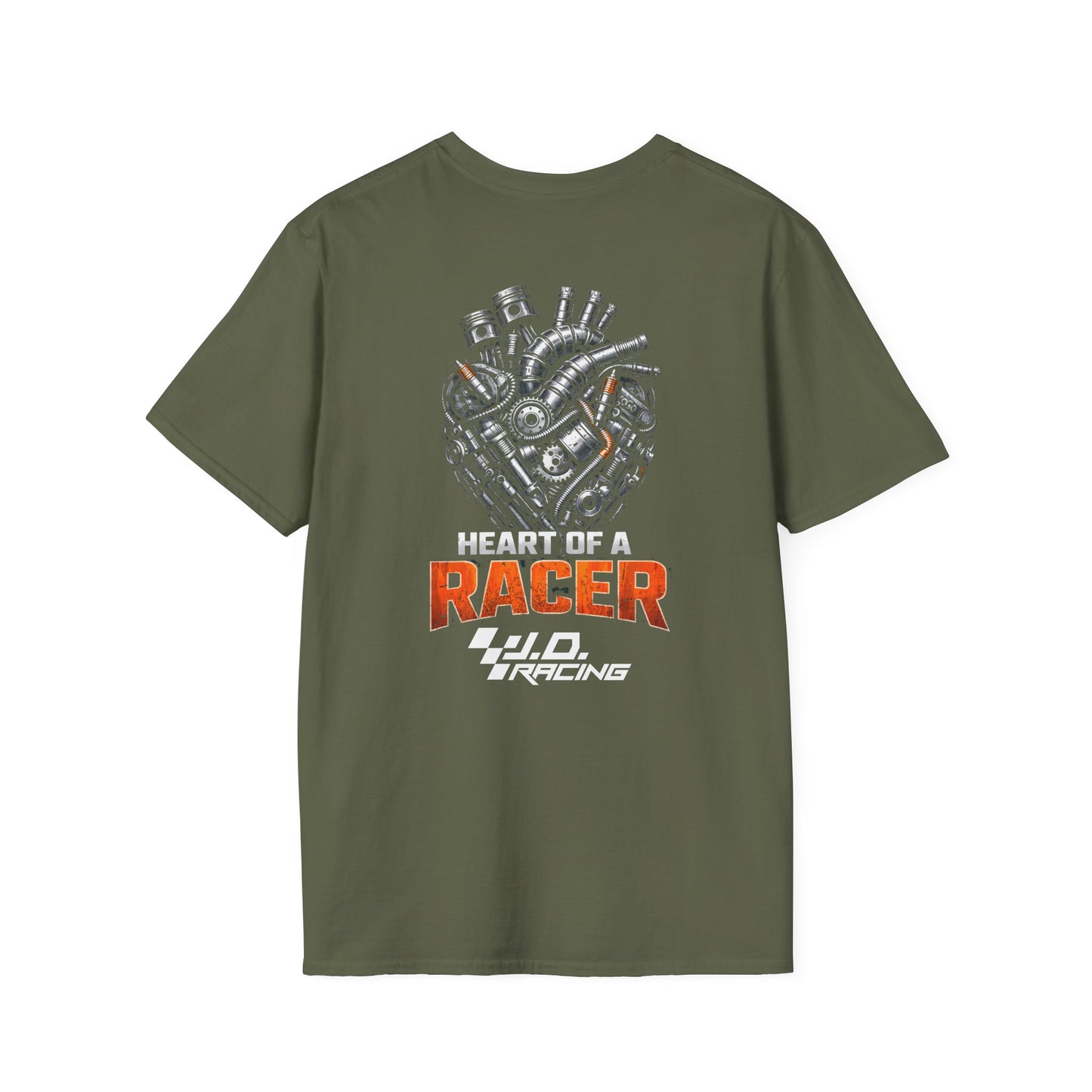 “Heart of a Racer” |J.D. Racing Graphic T-Shirt