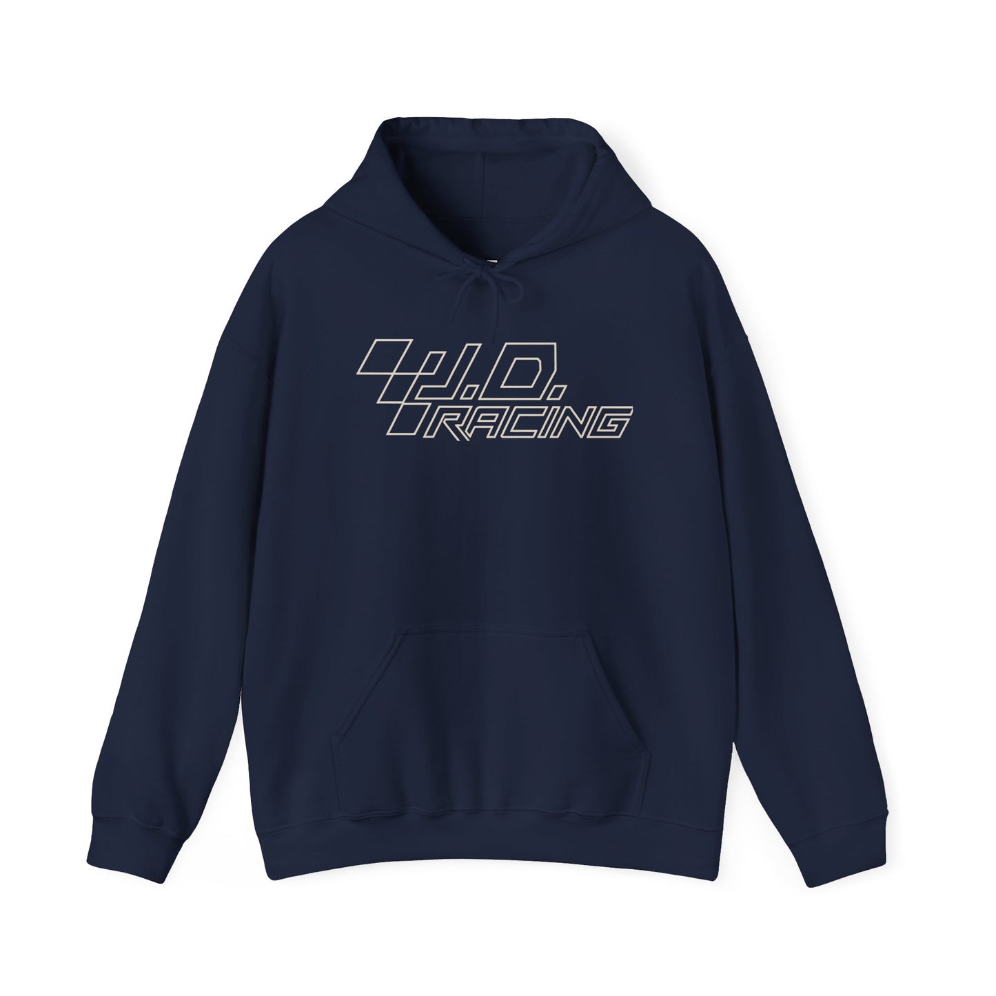 Throttle Down Focus Up | J.D. Racing Hooded Sweatshirt