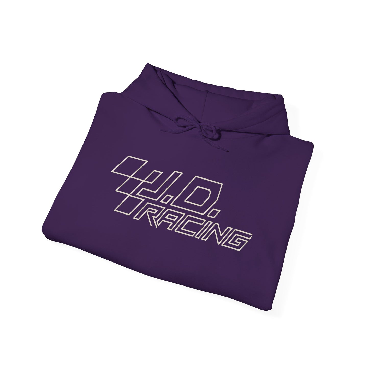 Throttle Down Focus Up | J.D. Racing Hooded Sweatshirt