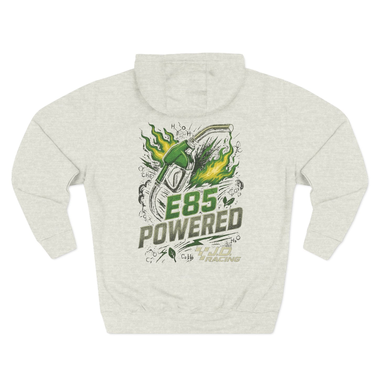 E85 Powered Graphic Hoodie | J.D. Racing