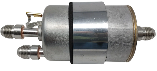 Corvette style filter/regulator with built-in AN6 adapter fittings